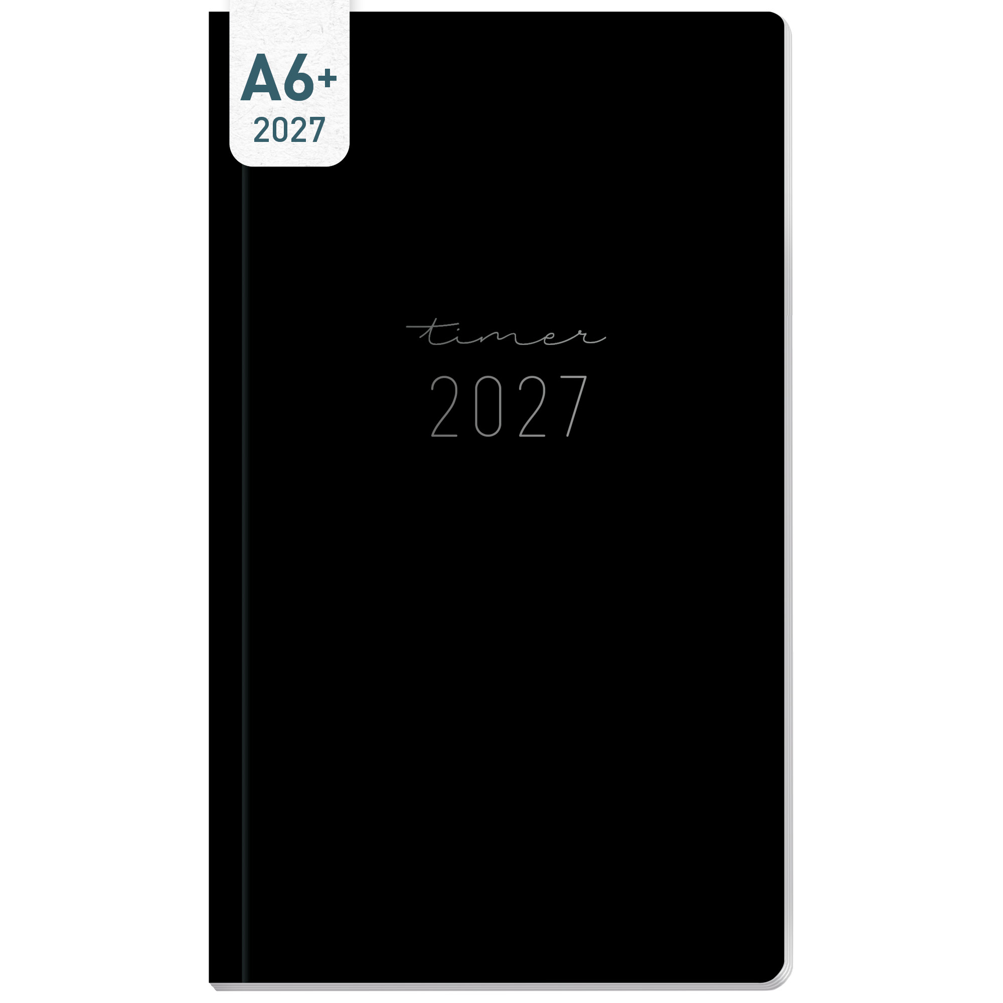 Artikelbild 1 des Artikels “Monatskalender Pocket Slim A6+ 2027 [Black Edition] “