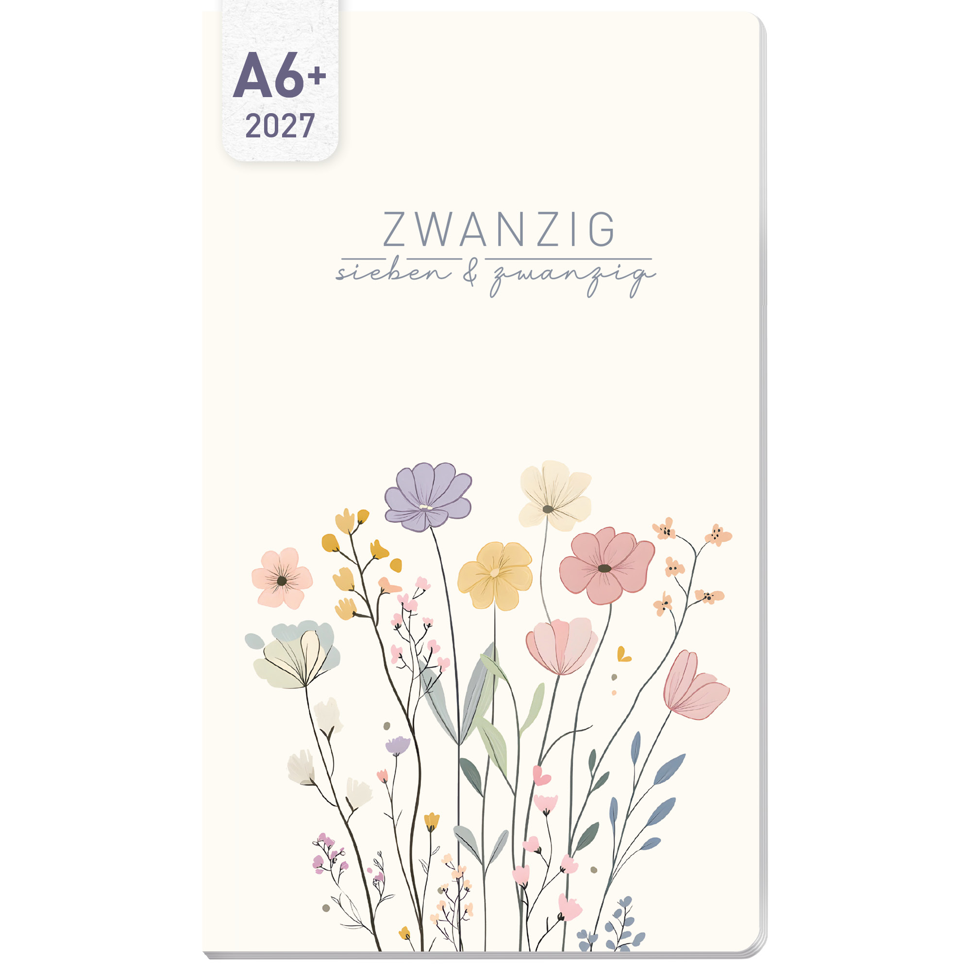Artikelbild 1 des Artikels “Monatskalender Pocket Slim A6+ 2027 [Flower Joy] “