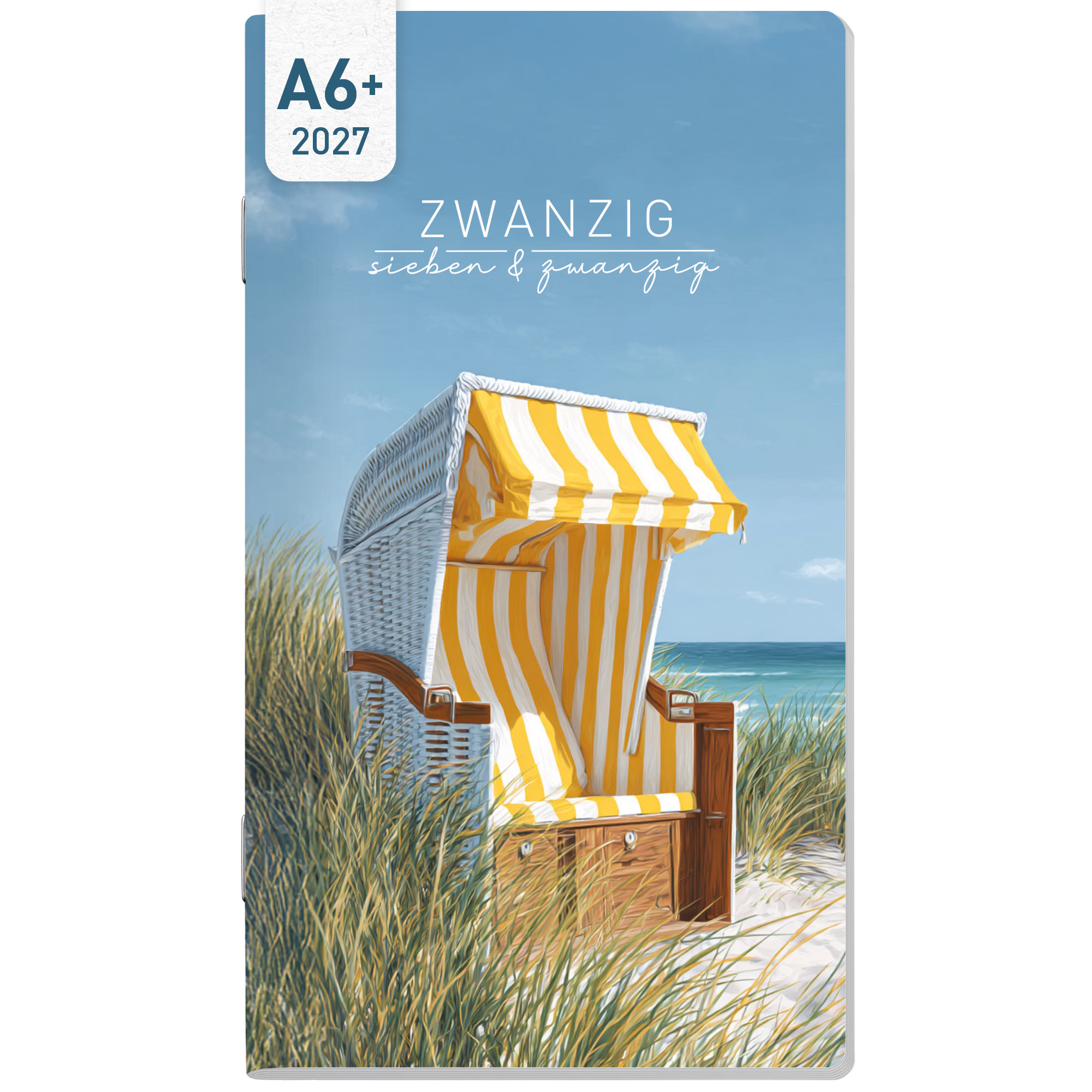 Artikelbild 1 des Artikels “Monatskalender Square A6+ 2027 [Strandkorb] “