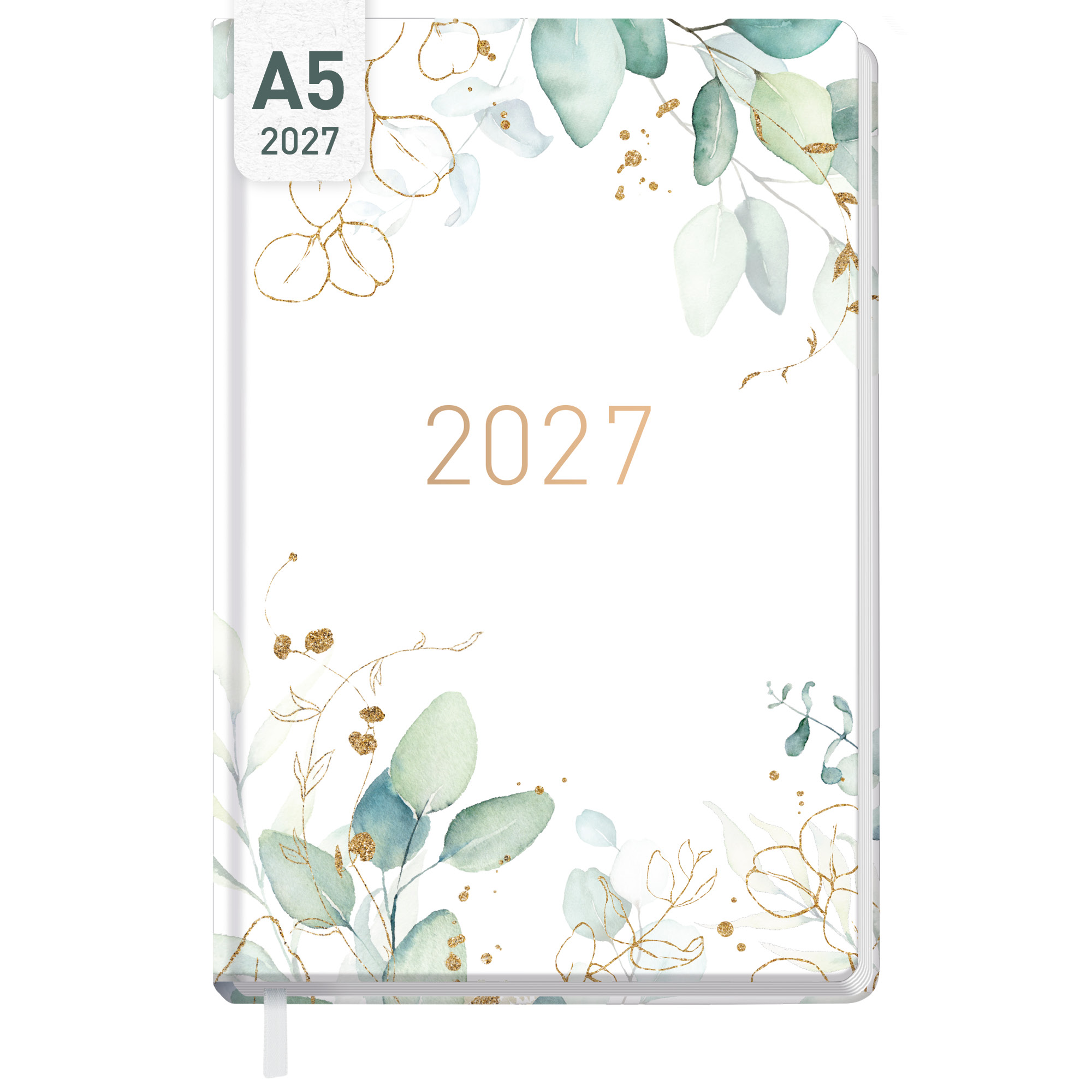 Artikelbild 1 des Artikels “Großdruck-Kalender A5 2027 [Blattgold] “