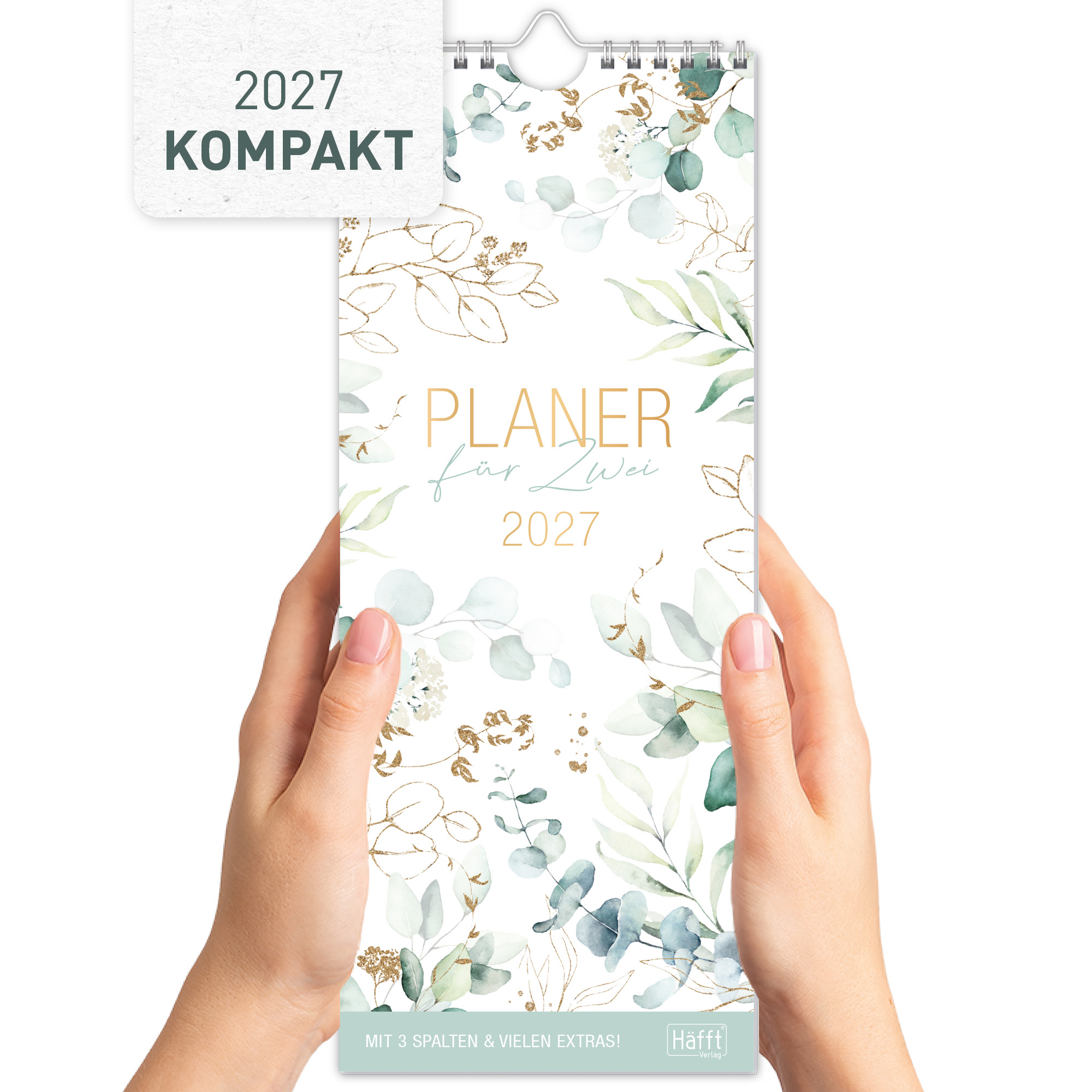 Artikelbild 1 des Artikels “Planer für Zwei kompakt 2027 Wandkalender mit 3 Spalten “
