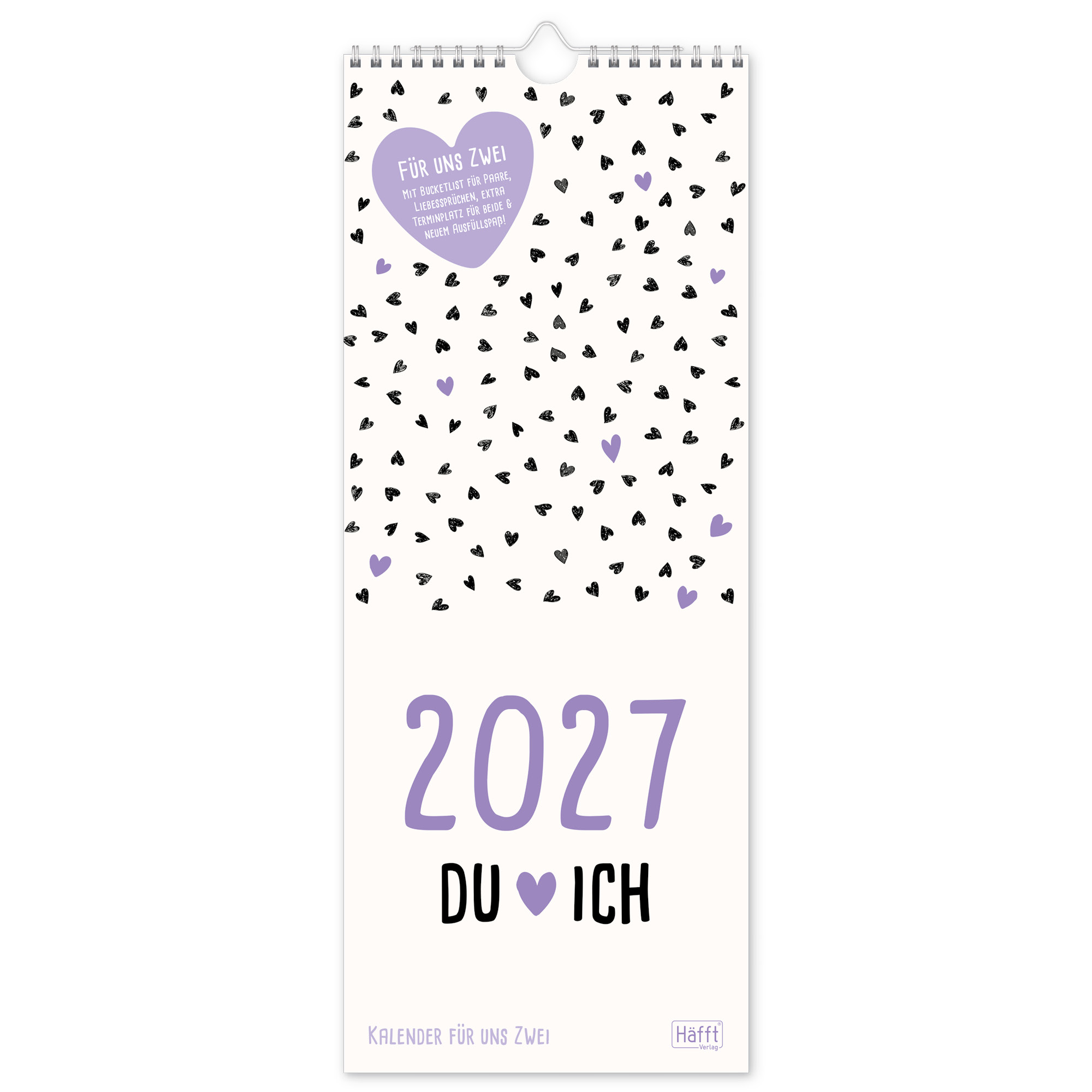 Artikelbild 1 des Artikels “Du + Ich Paarkalender 2027 Wandkalender mit 3 Spalten “