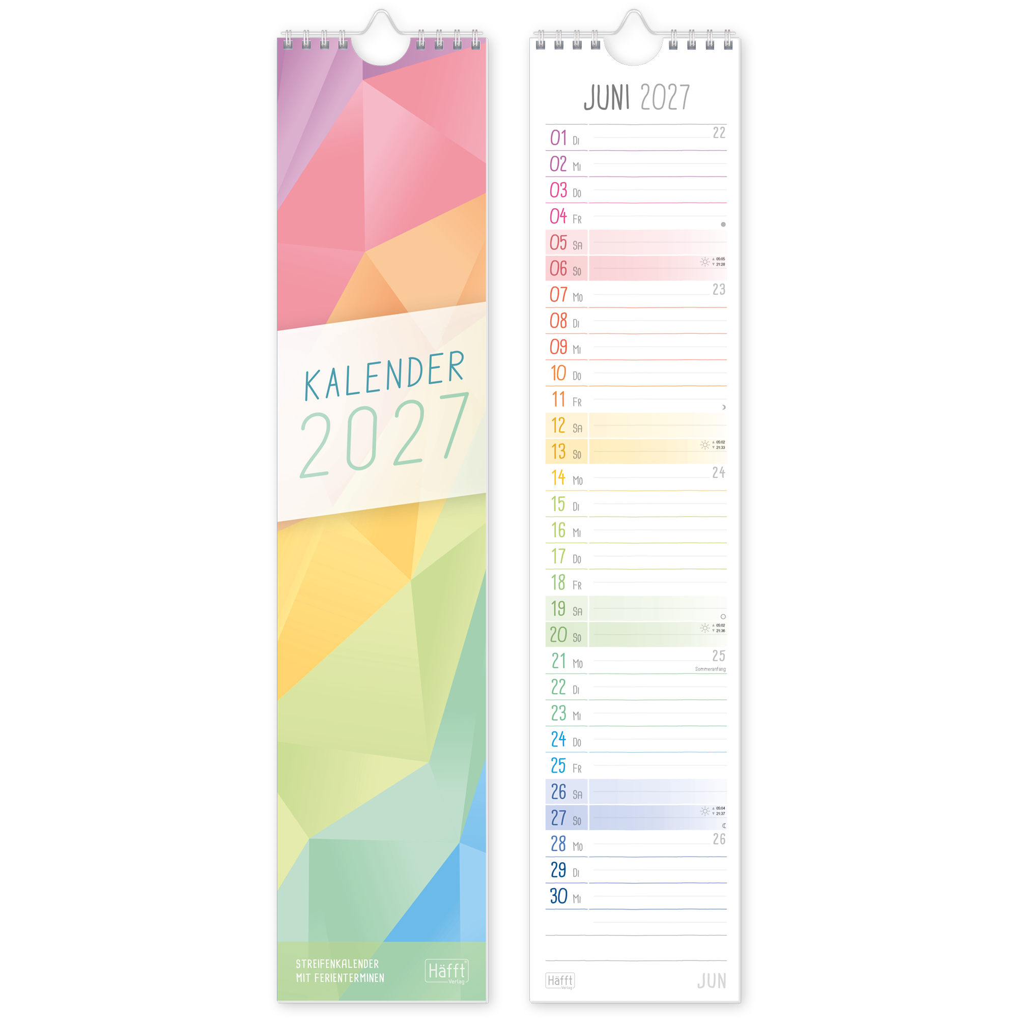 Artikelbild 1 des Artikels “Streifenkalender 2027 [Rainbow] “