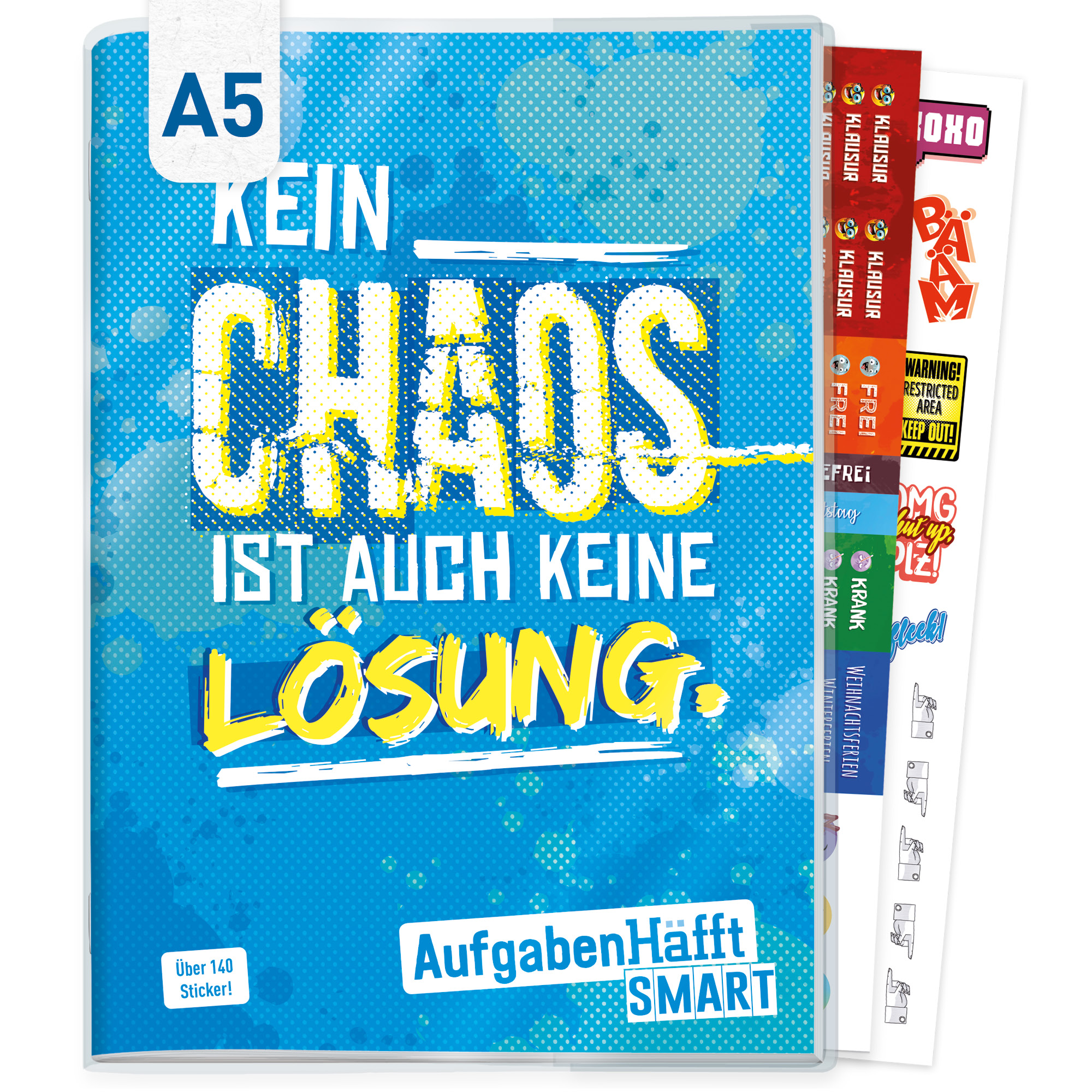 Artikelbild 1 des Artikels “Häfft Smart -  Das Aufgabenheft mit Umschlag [Chaos] “