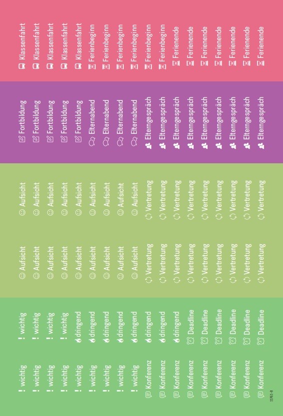 Artikelbild 1 des Artikels “Stickerbogen Lehrerplaner Grundschule [Bogen 2] “