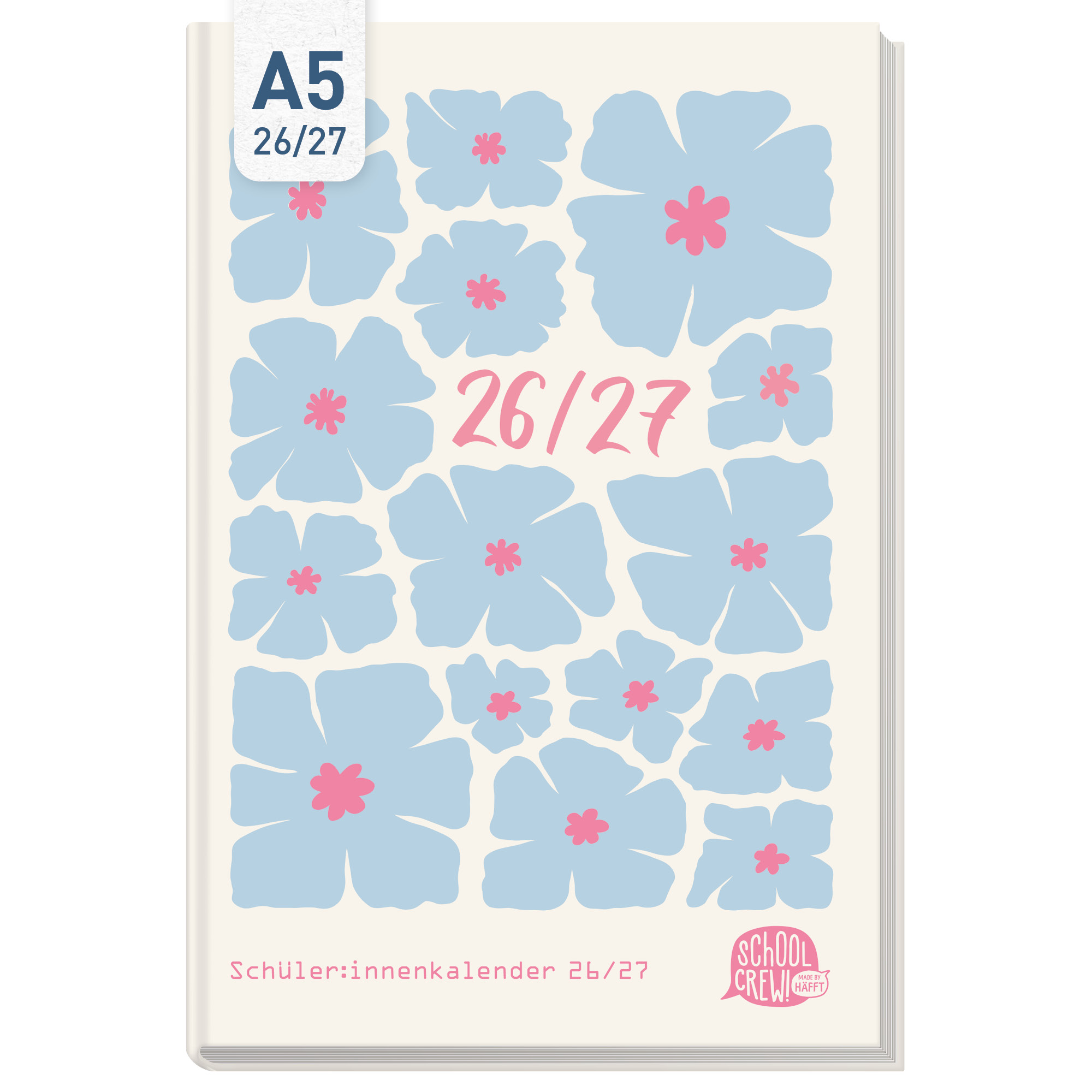 Artikelbild 1 des Artikels “SchoolCrew Schüler-Timer A5 2026/2027 [Flower Power pastel] “