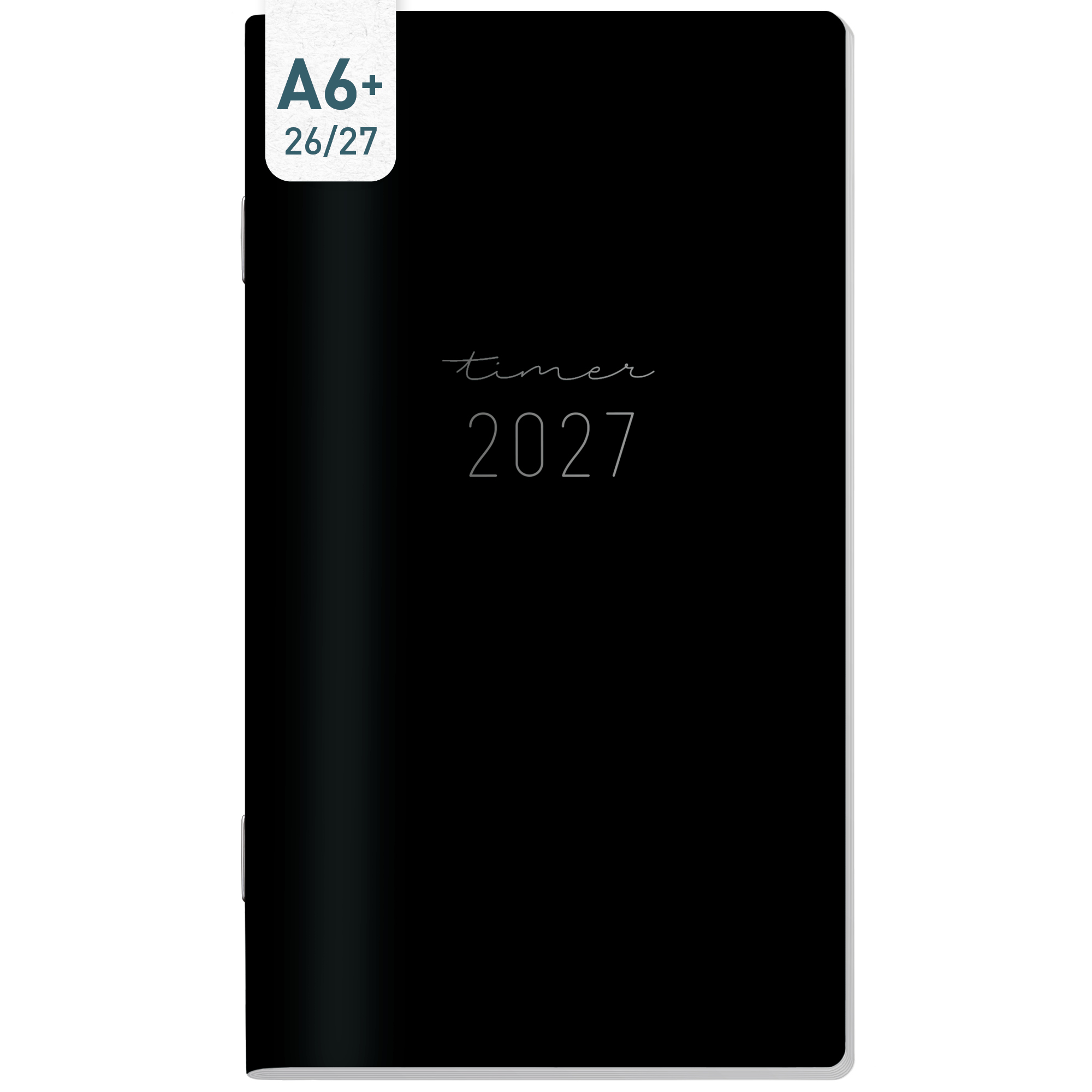 Artikelbild 1 des Artikels “Monatskalender 2026/2027 Square A6+ Taschenkalender [Black Edition] “