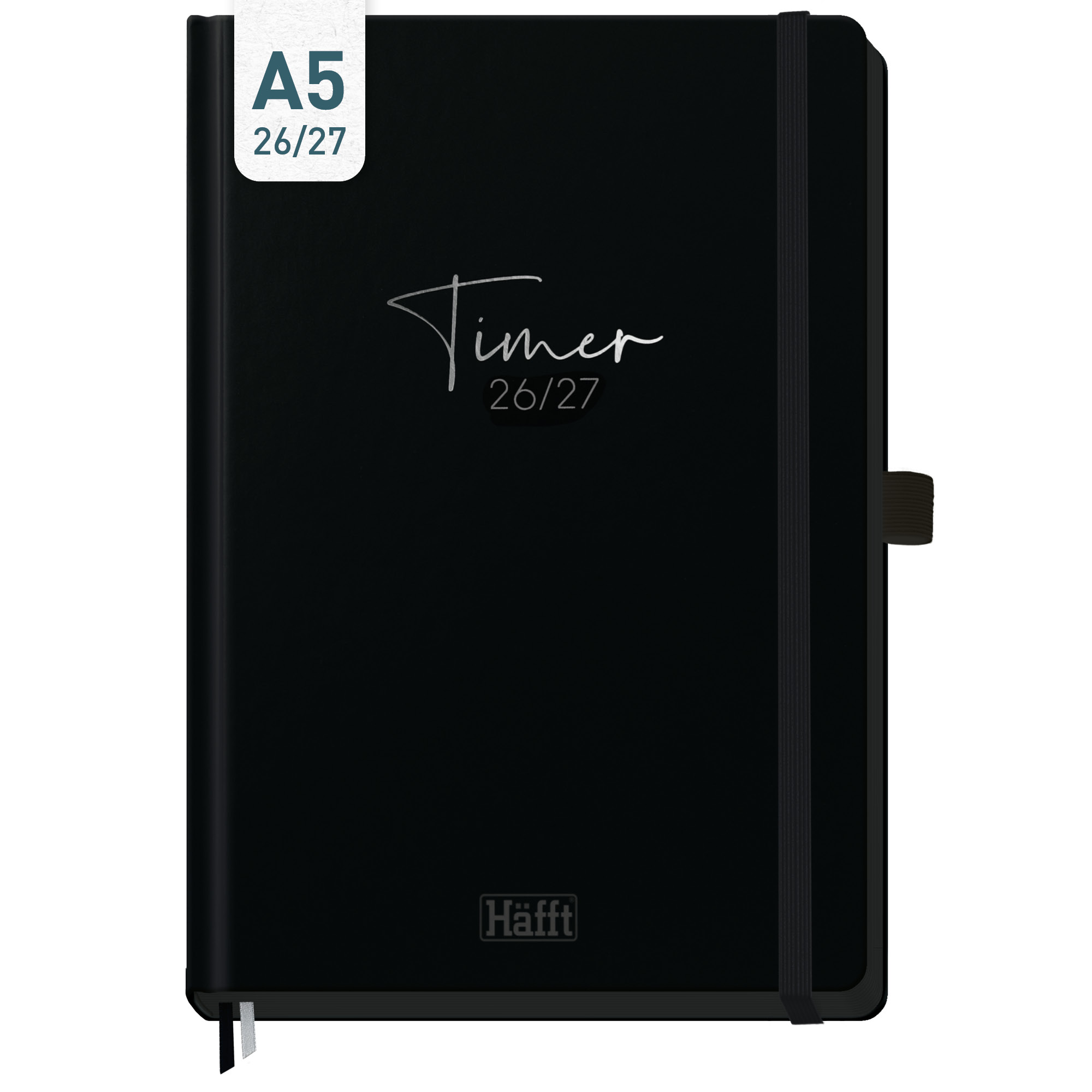 Artikelbild 1 des Artikels “Häfft-Timer Deluxe A5 2026/2027 [Black Edition] “