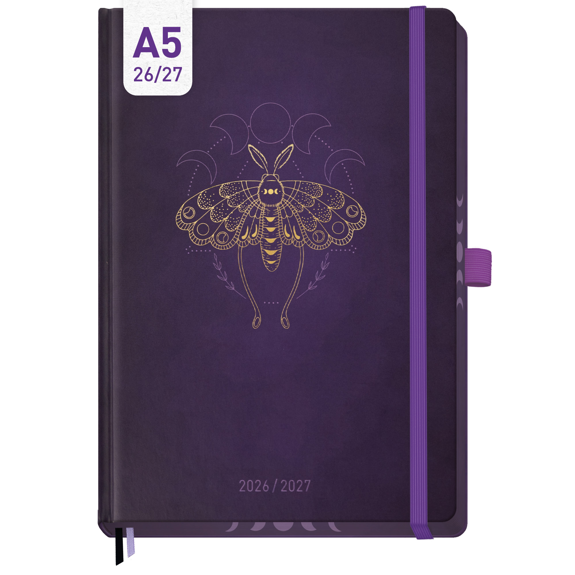 Artikelbild 1 des Artikels “Häfft-Timer Deluxe A5 2026/2027 [Golden Moth] “