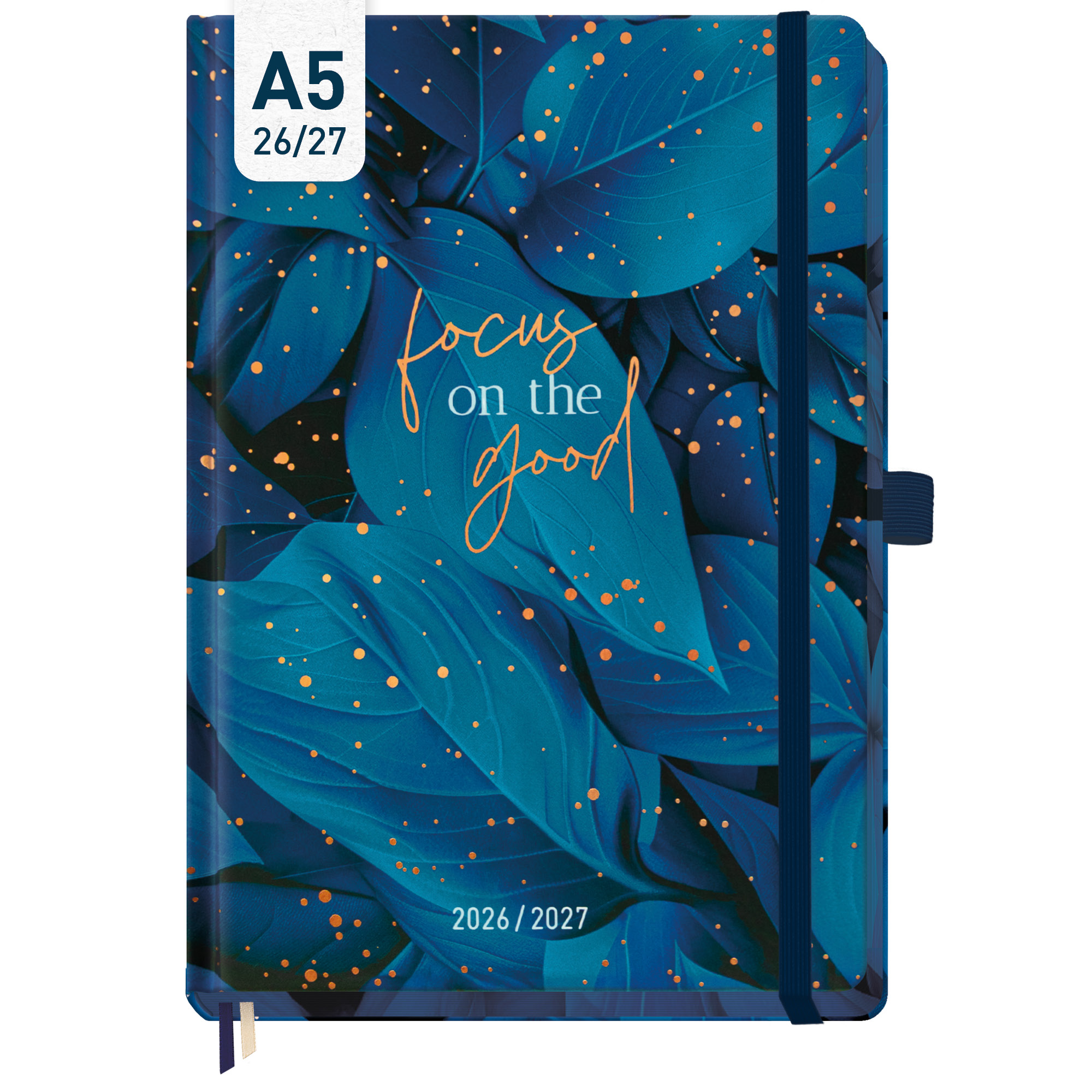 Artikelbild 1 des Artikels “Häfft-Timer Deluxe A5 2026/2027 [Midnight Leaves] “
