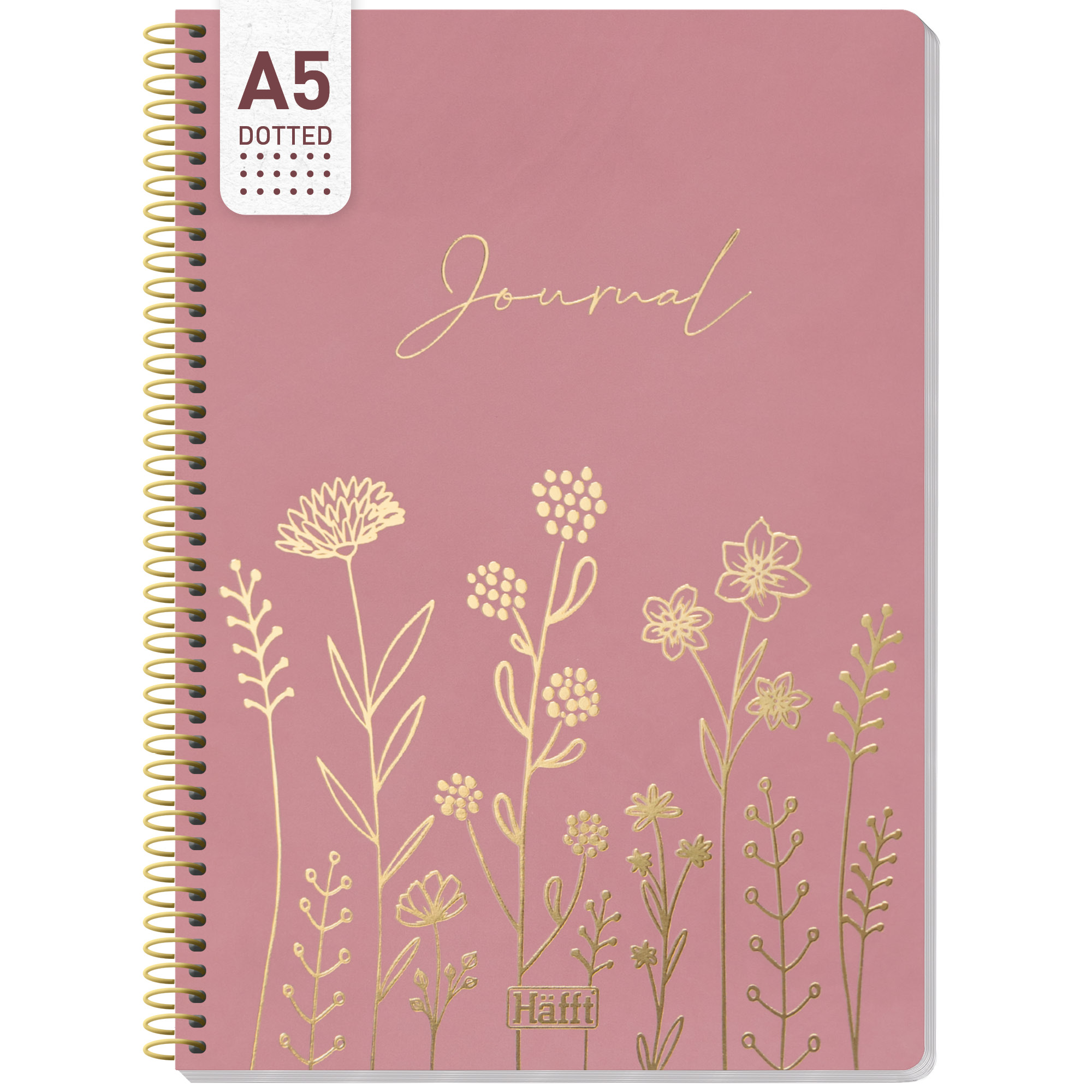 Artikelbild 1 des Artikels “College-Journal dotted A5 [Fine Flowers rosé] “