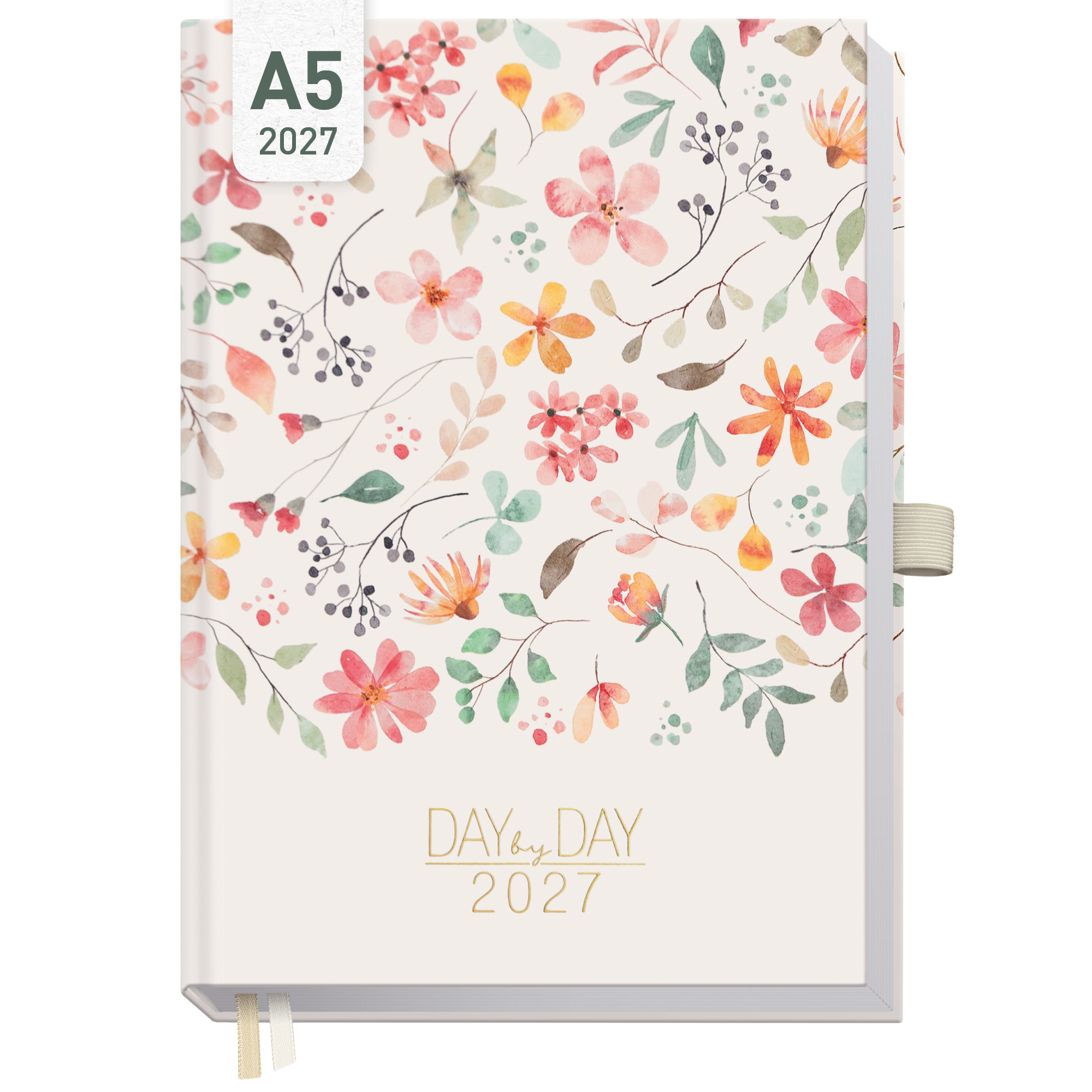 Artikelbild 1 des Artikels “Organizer Day by Day A5 2027 [Wild Blossoms] “