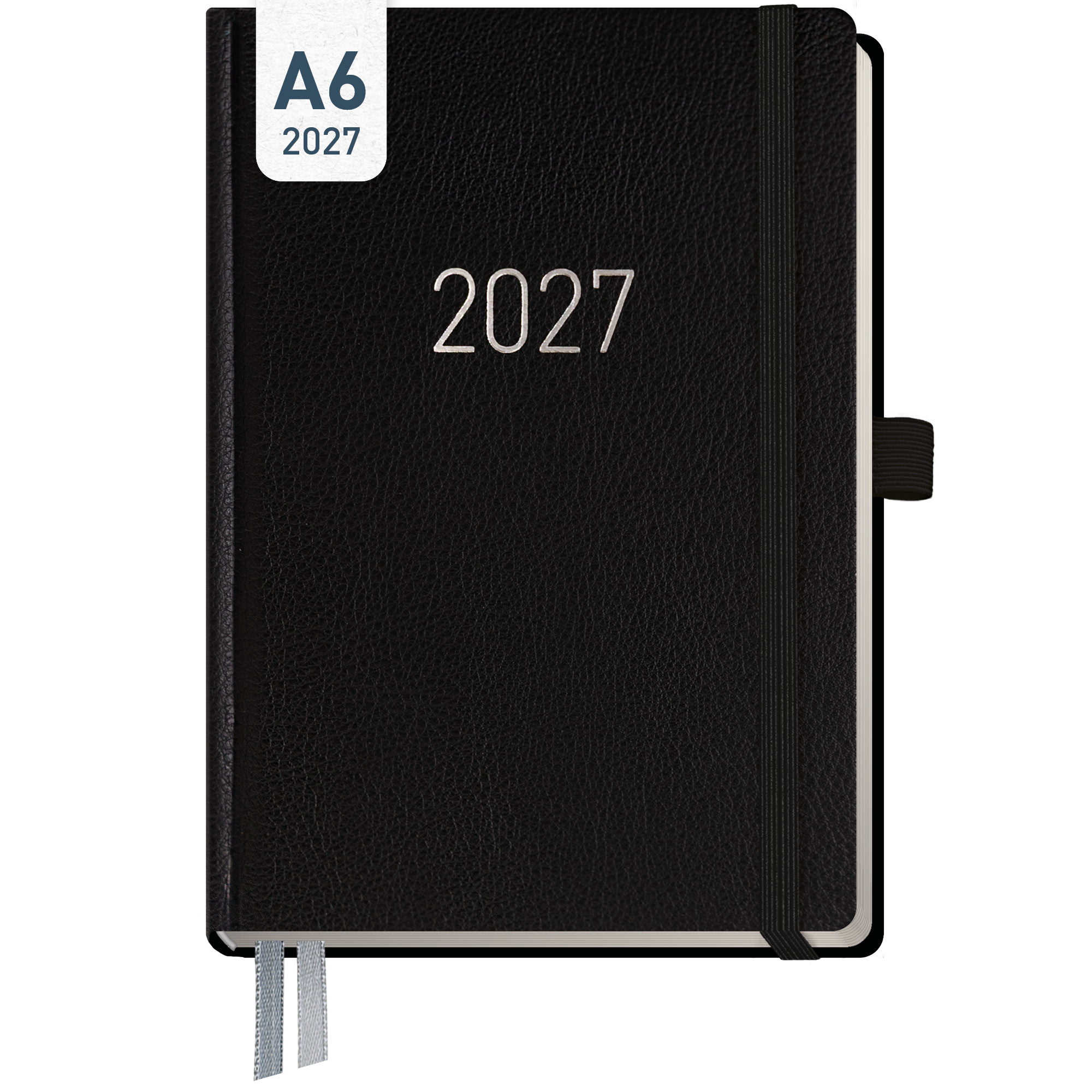 Artikelbild 1 des Artikels “Wochen-Notiz-Kalender A6 2027 [Schwarz] “