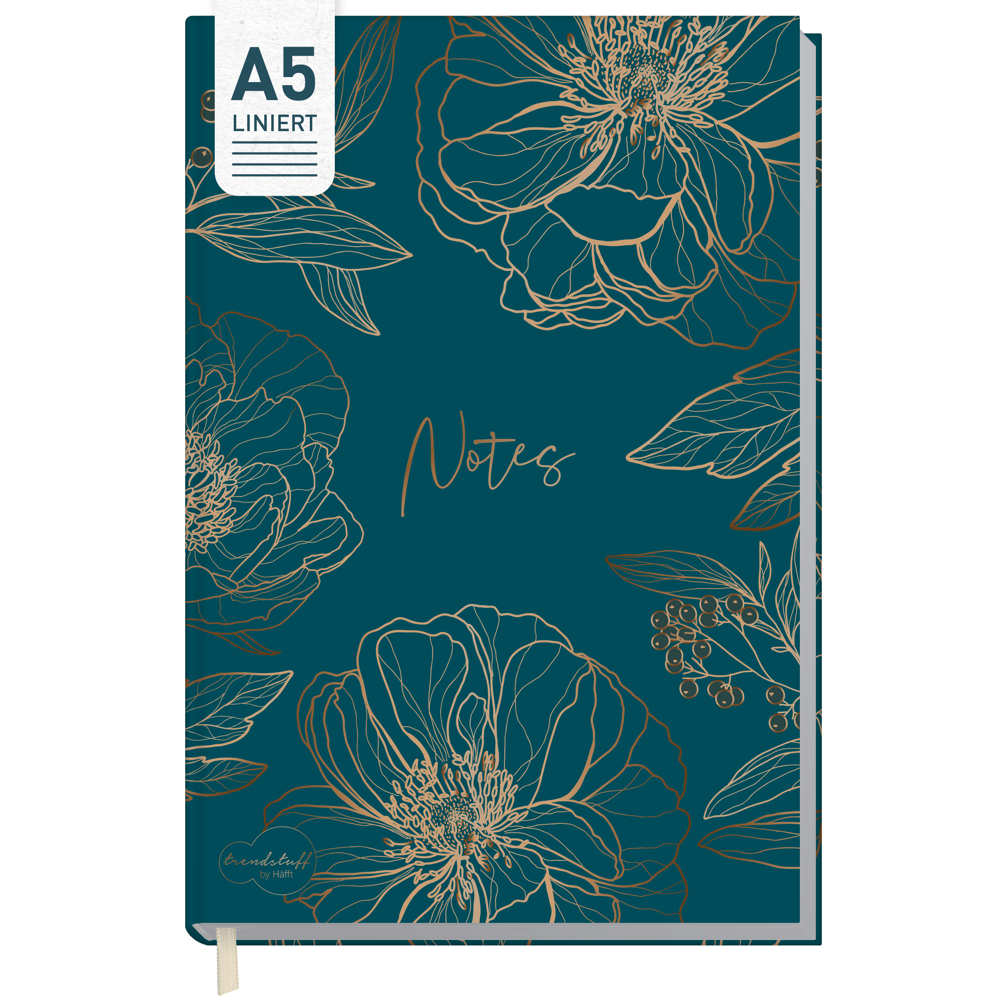 Artikelbild 1 des Artikels “Trendstuff Notizbuch A5 liniert 
