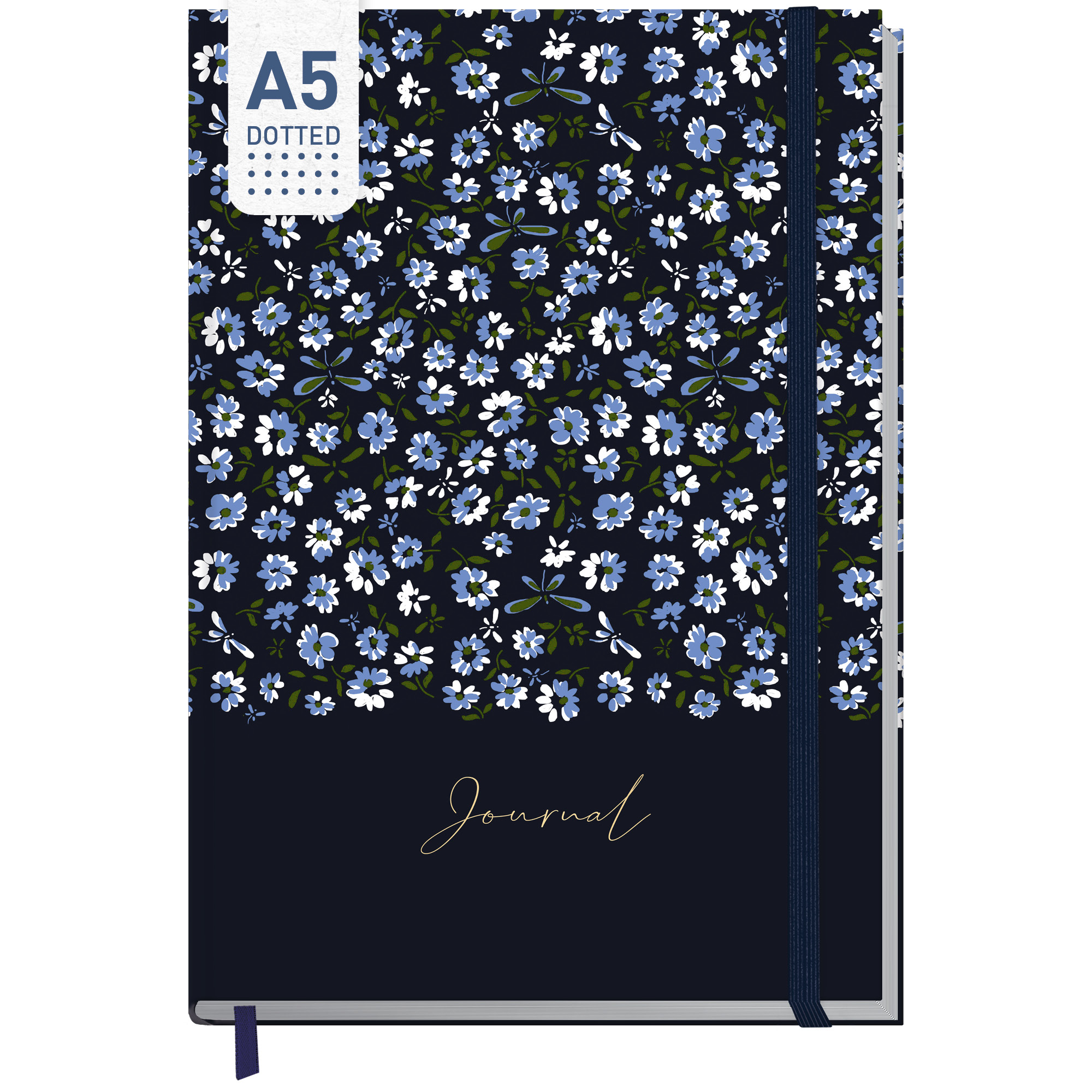 Artikelbild 1 des Artikels “paper&you Journal dotted A5 [Blue Daisy] “