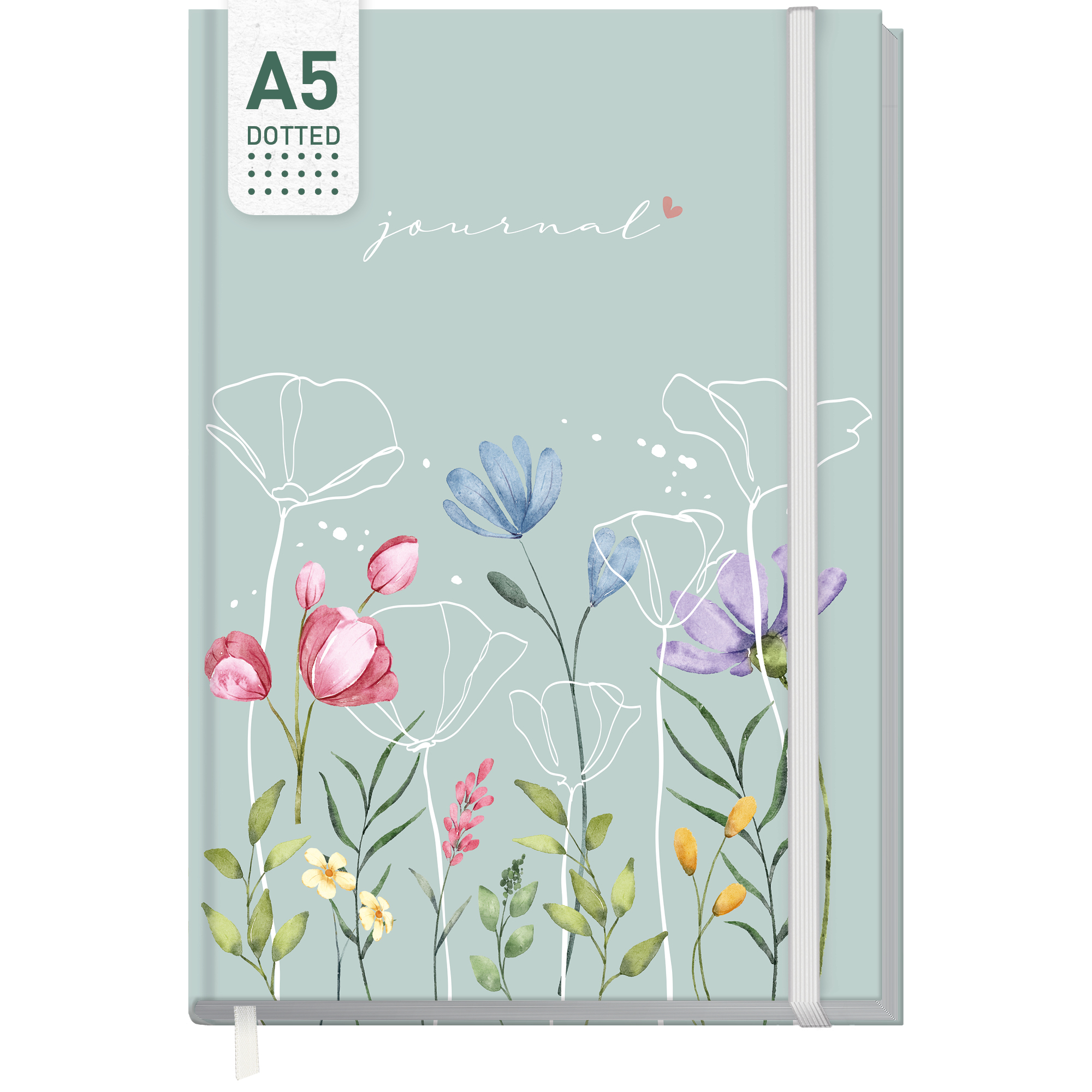 Artikelbild 1 des Artikels “paper&you Journal dotted A5 [Spring Flowers] “