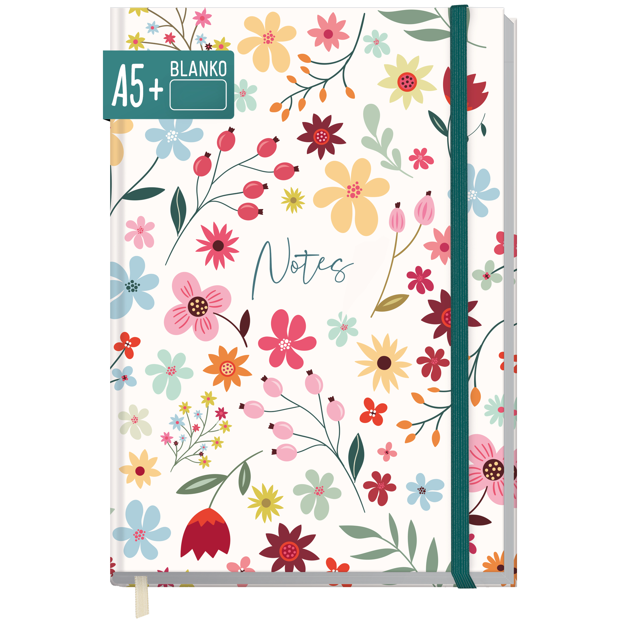 Artikelbild 1 des Artikels “Notizbuch Classic A5+ blanko [Wild Flower] “