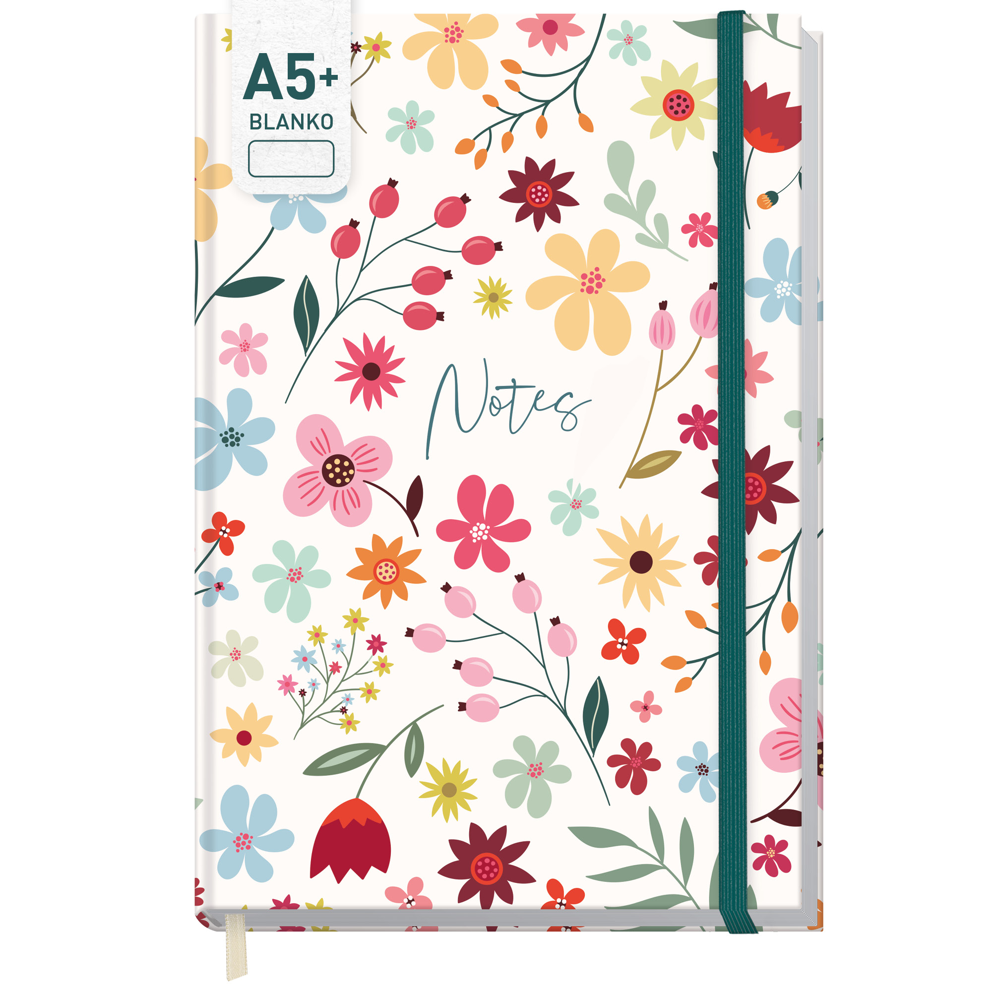 Artikelbild 1 des Artikels “Notizbuch Classic A5+ blanko [Wild Flower] “