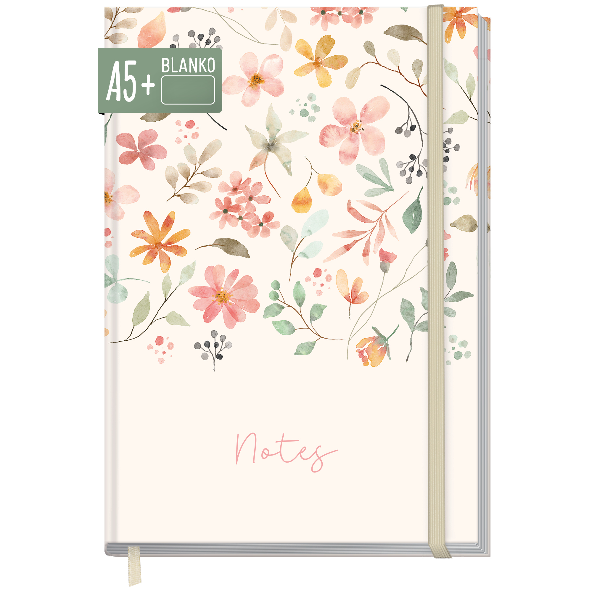 Artikelbild 1 des Artikels “Notizbuch Classic A5+ blanko [Wild Blossoms] “