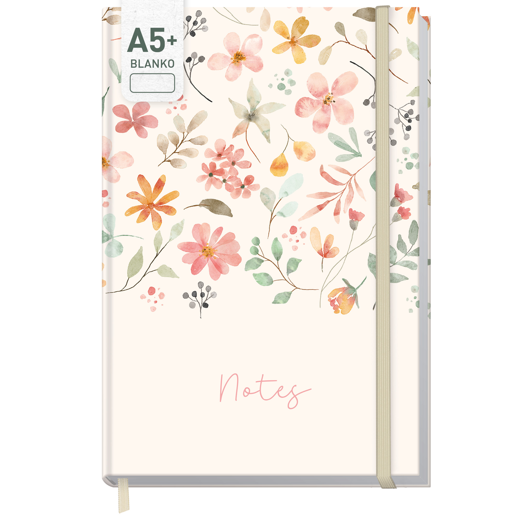 Artikelbild 1 des Artikels “Notizbuch Classic A5+ blanko [Wild Blossoms] “