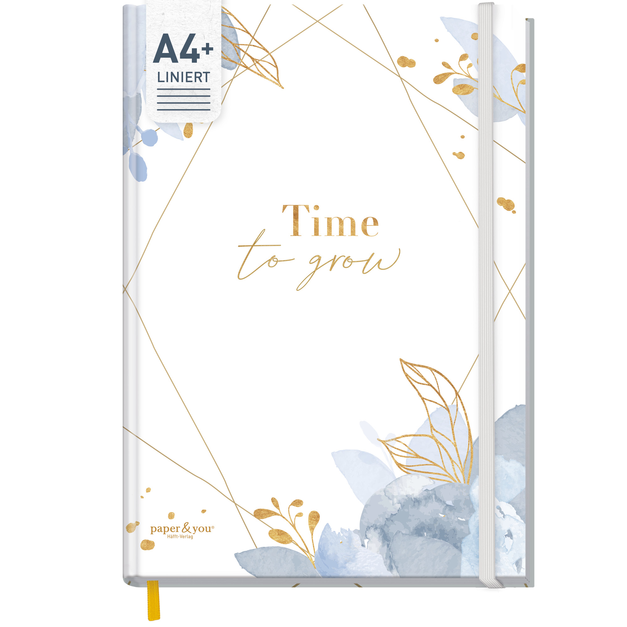 Artikelbild 1 des Artikels “paper&you Notizbuch A4+ liniert [Time to Grow] “
