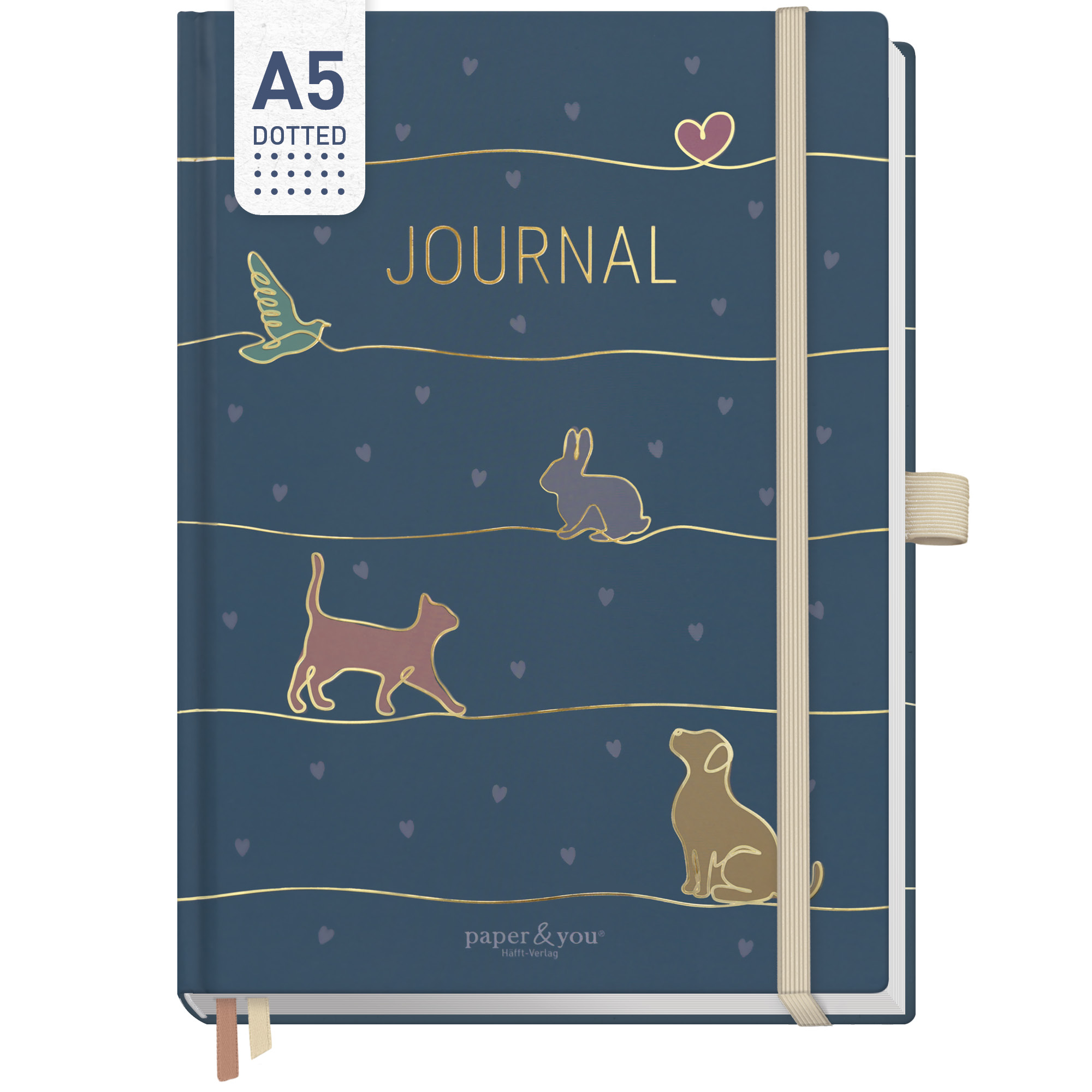 Artikelbild 1 des Artikels “p&y Journal Premium dotted A5 [Pet Life] “