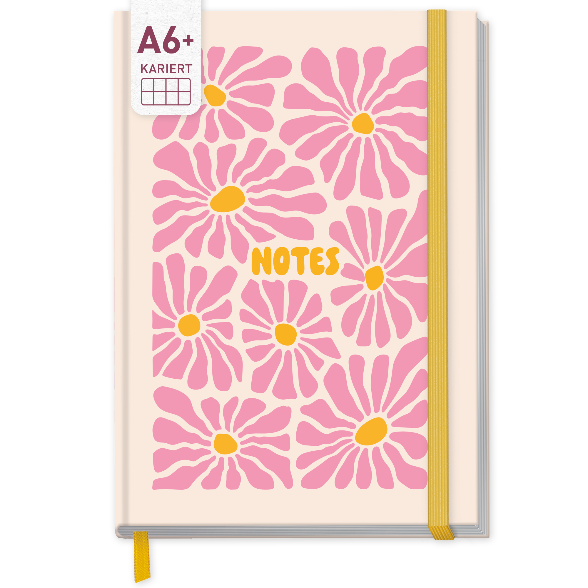 Artikelbild 1 des Artikels “paper&you Notizbuch kariert A6+ 