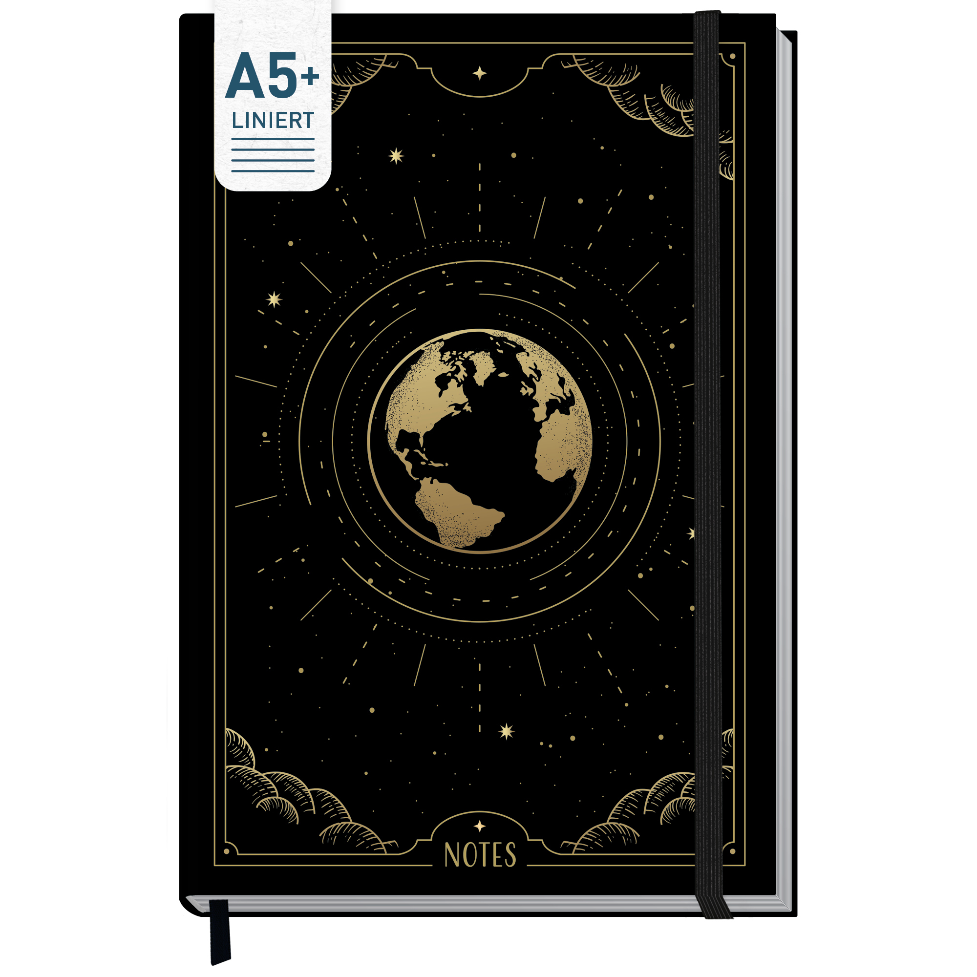 Artikelbild 1 des Artikels “paper&you Notizbuch Classic A5+ liniert [New Adventures] “