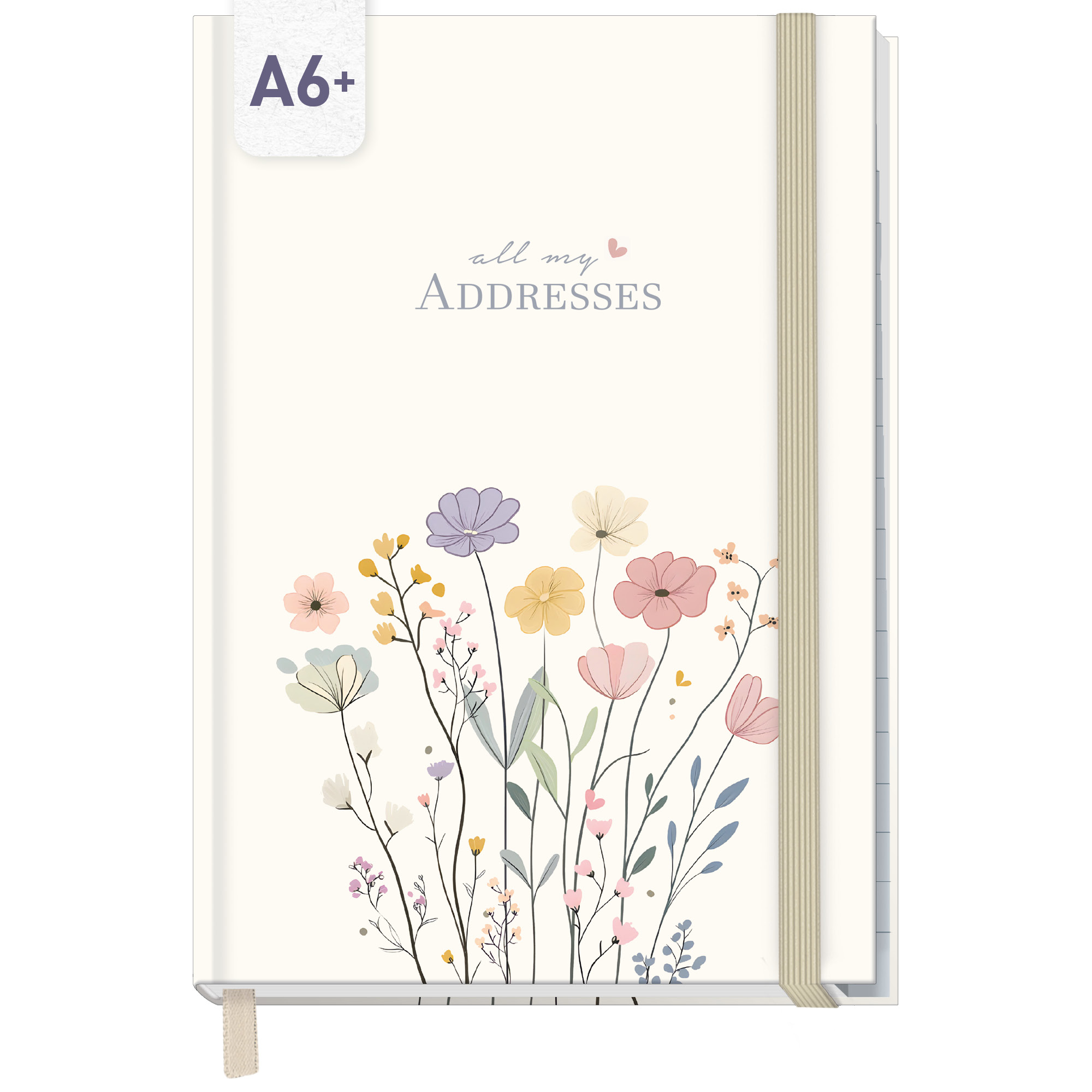 Artikelbild 1 des Artikels “paper&you Adressbuch A6 [Flower Joy] “
