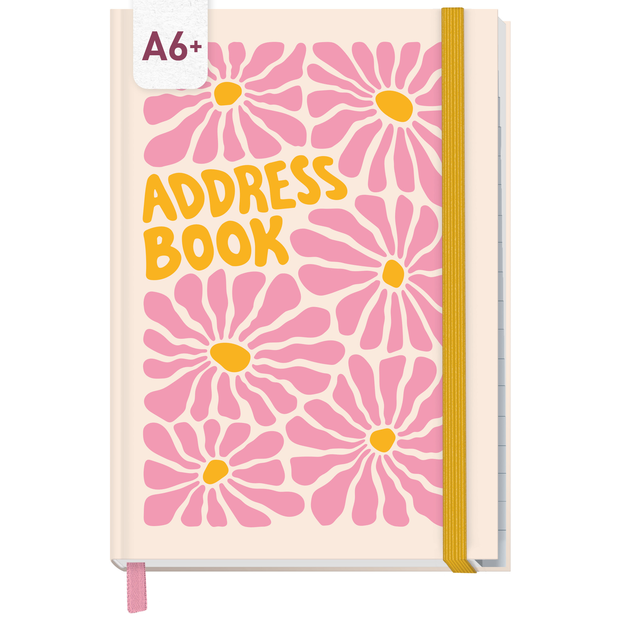Artikelbild 1 des Artikels “paper&you Adressbuch A6 [Pink Flowers] “