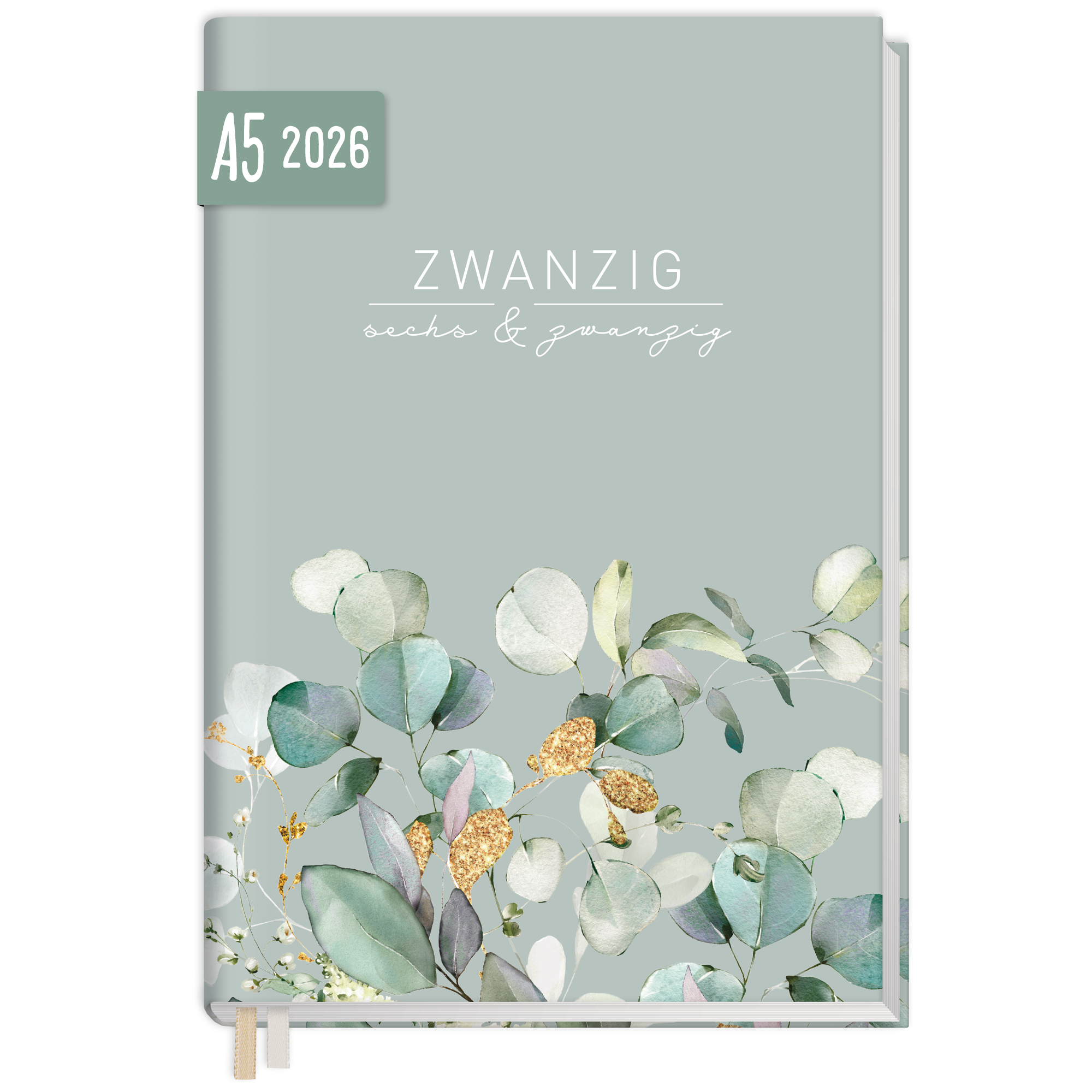 Artikelbild 1 des Artikels “Chäff-Timer Classic A5 2026 [Minty Leaves] “