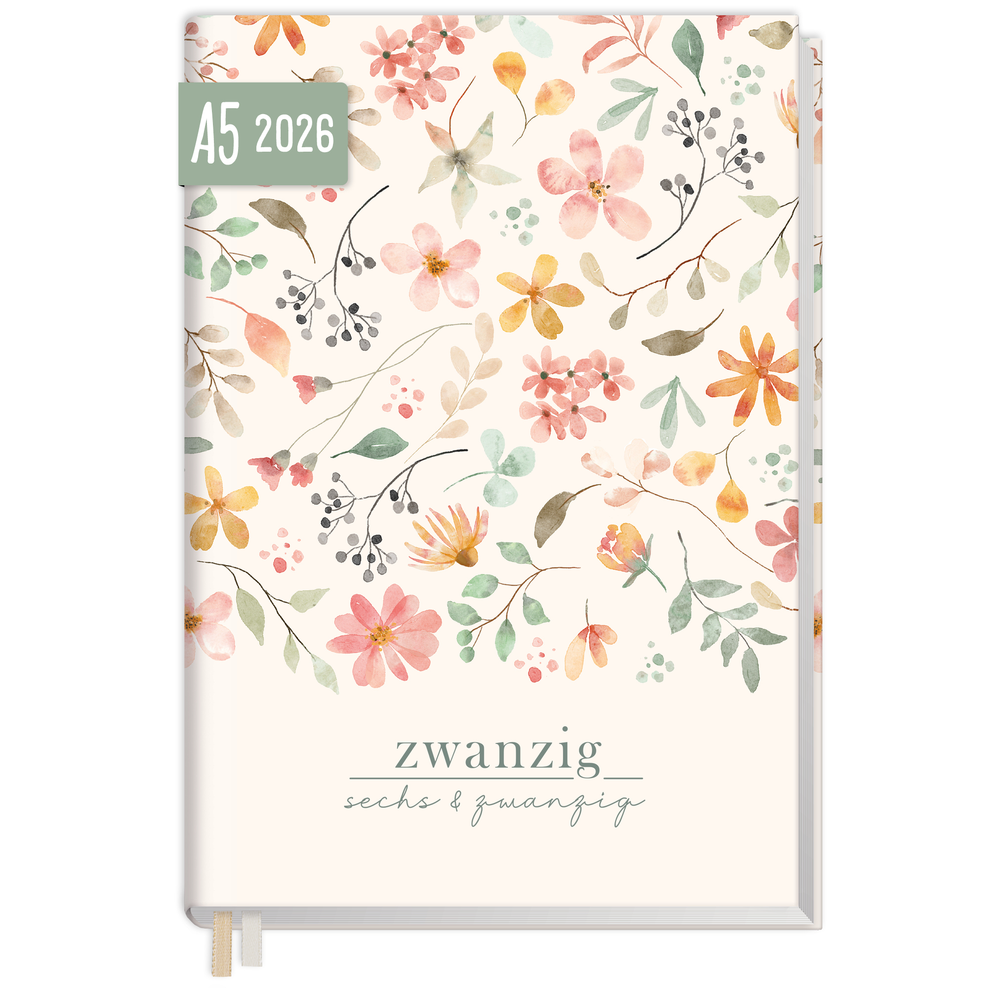 Artikelbild 1 des Artikels “Chäff-Timer Classic A5 2026 [Wild Blossoms] “