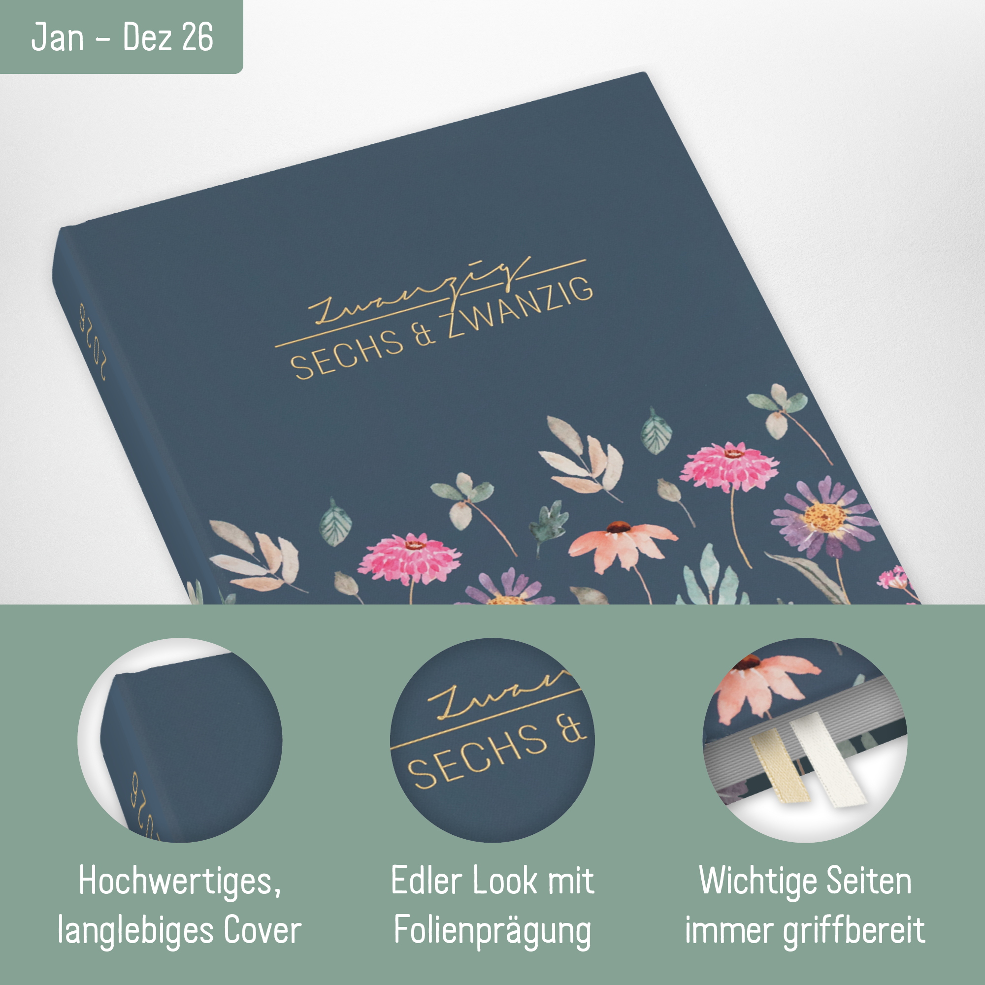 Artikelbild 2 des Artikels “Häfft® Business-Timer 2026 A5 