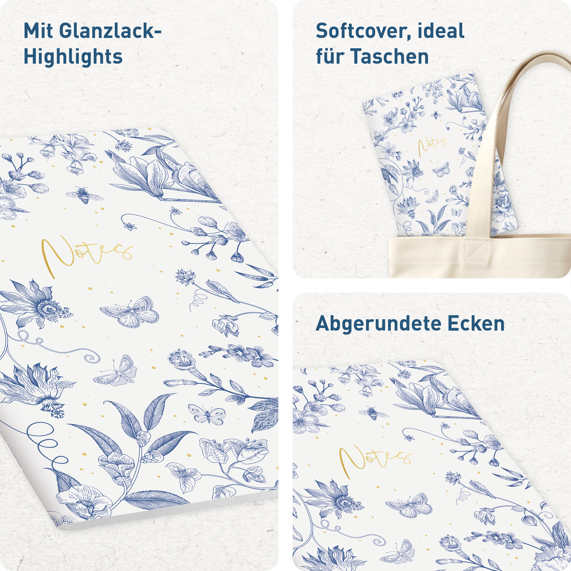 Artikelbild 2 des Artikels “paper&you Notizheft Classic liniert A5 [Fine Style] “