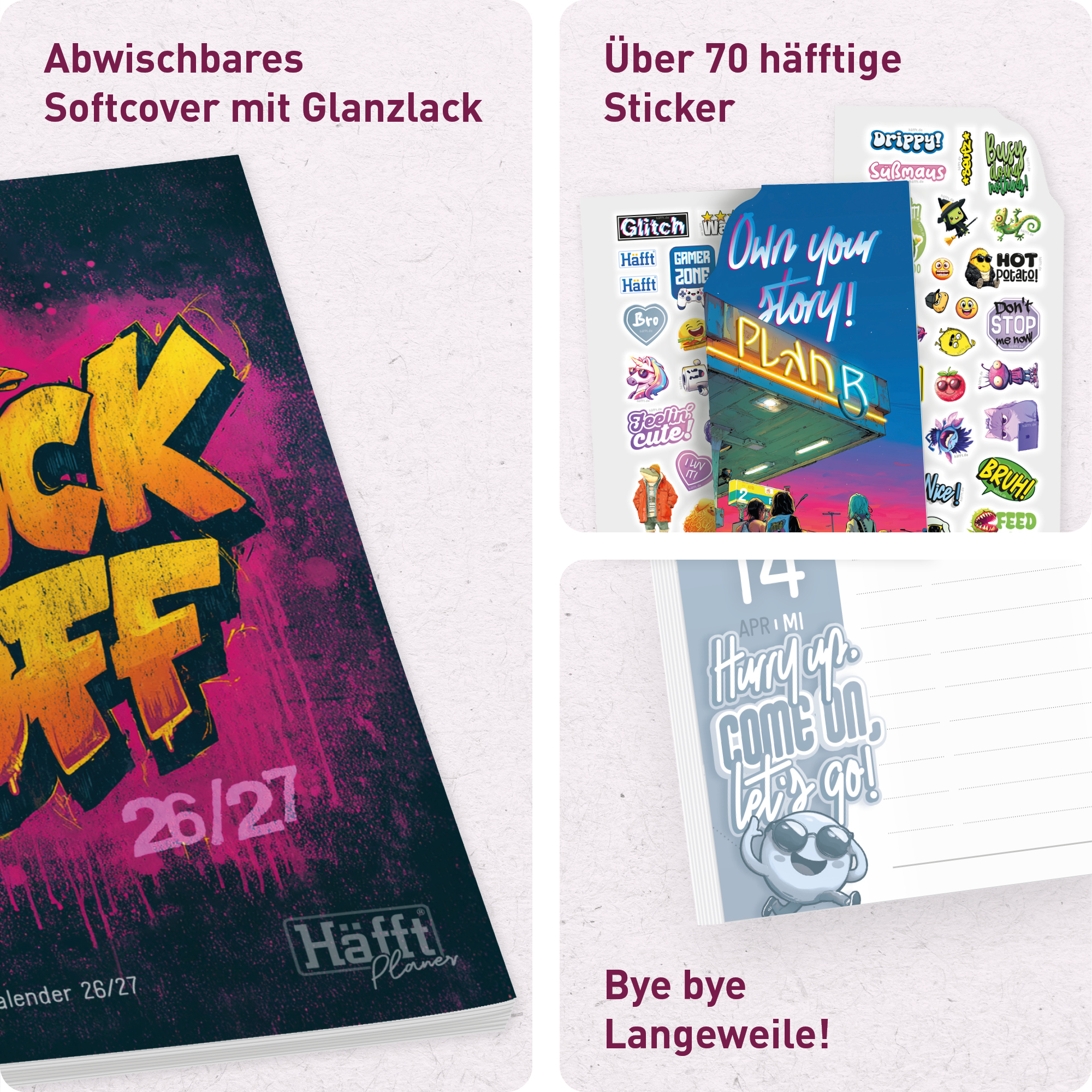 Artikelbild 2 des Artikels “Häfft Planer A5 2026/2027 A5 [Duck off] “