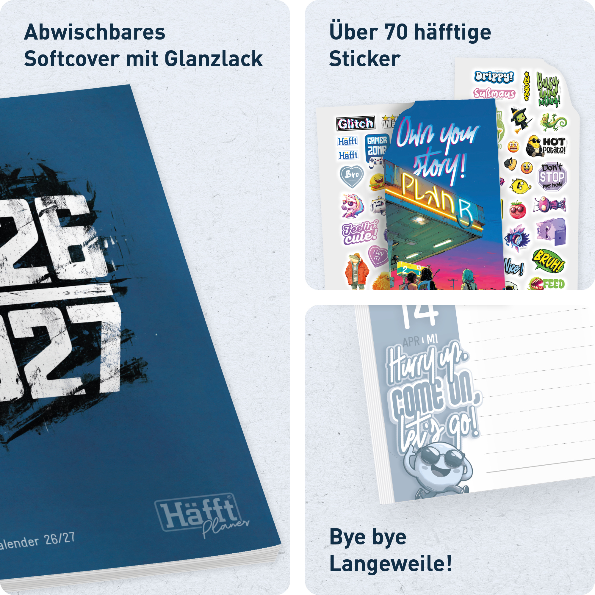 Artikelbild 2 des Artikels “Häfft Planer A5 2026/2027 [six seven] “