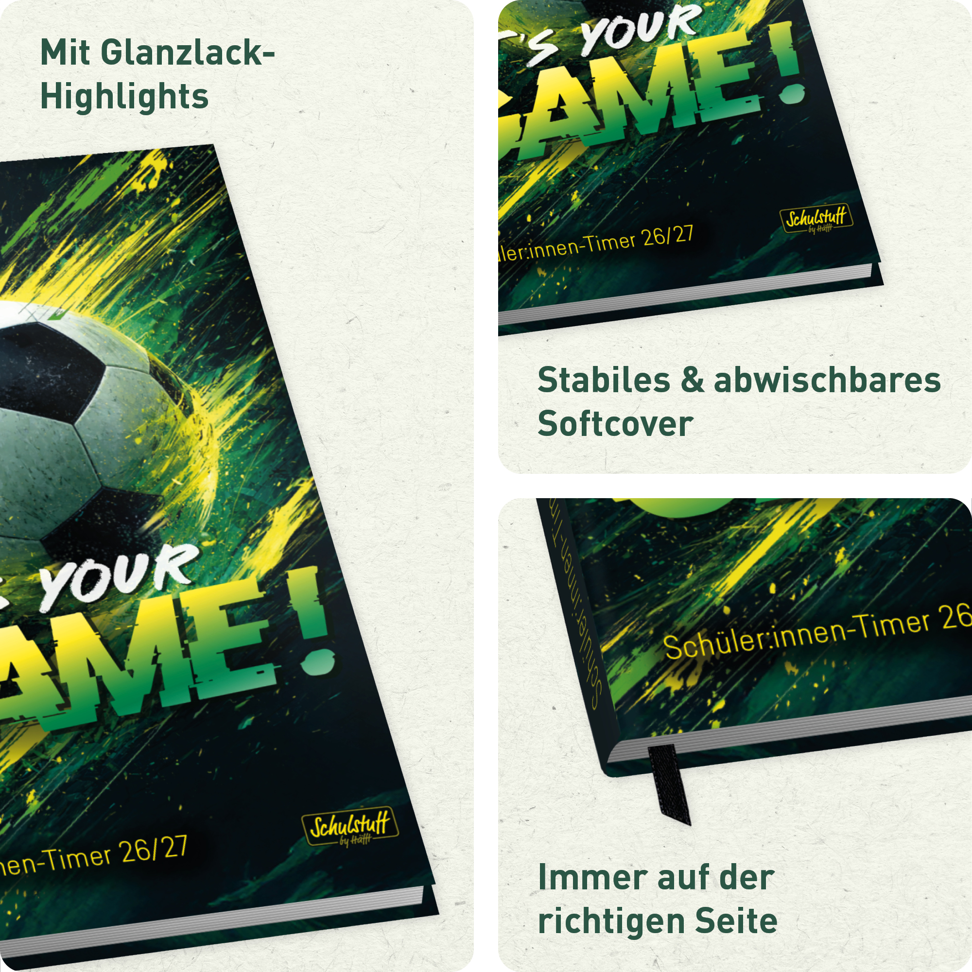 Artikelbild 2 des Artikels “Schulstuff Schüler:innen-Timer A5 2026/2027 [It’s your Game!] “