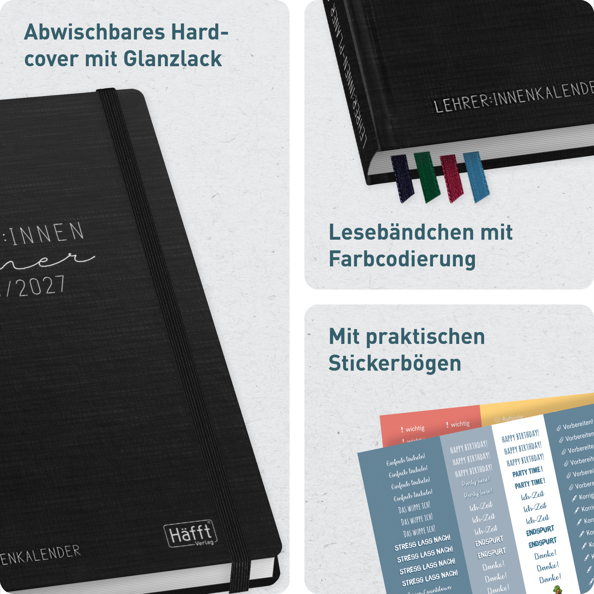 Artikelbild 2 des Artikels “Lehrer-Planer A5+ 26/27 [Black Edition] “