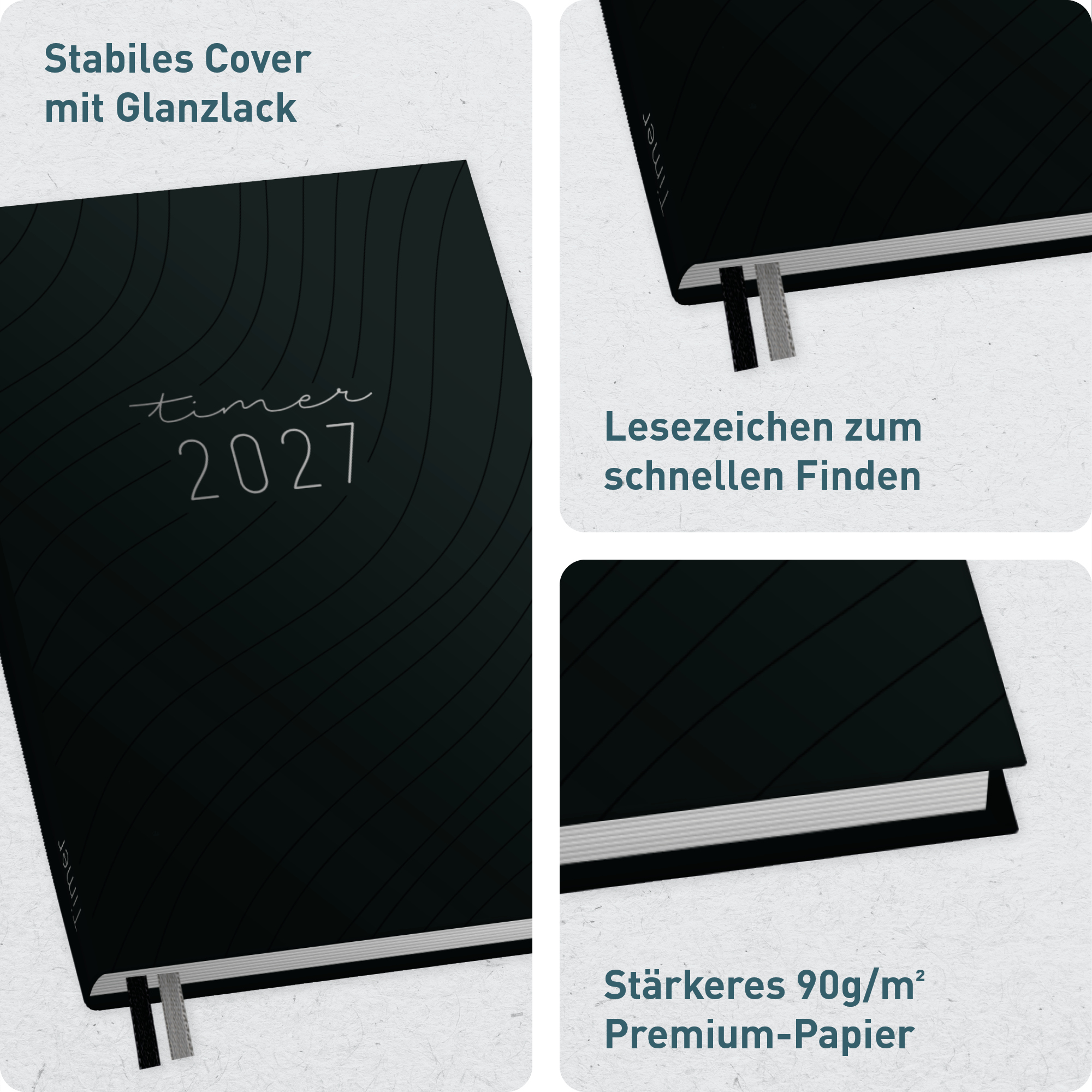 Artikelbild 2 des Artikels “Chäff-Timer Mini A6+ 2026/2027 [Black Edition] “