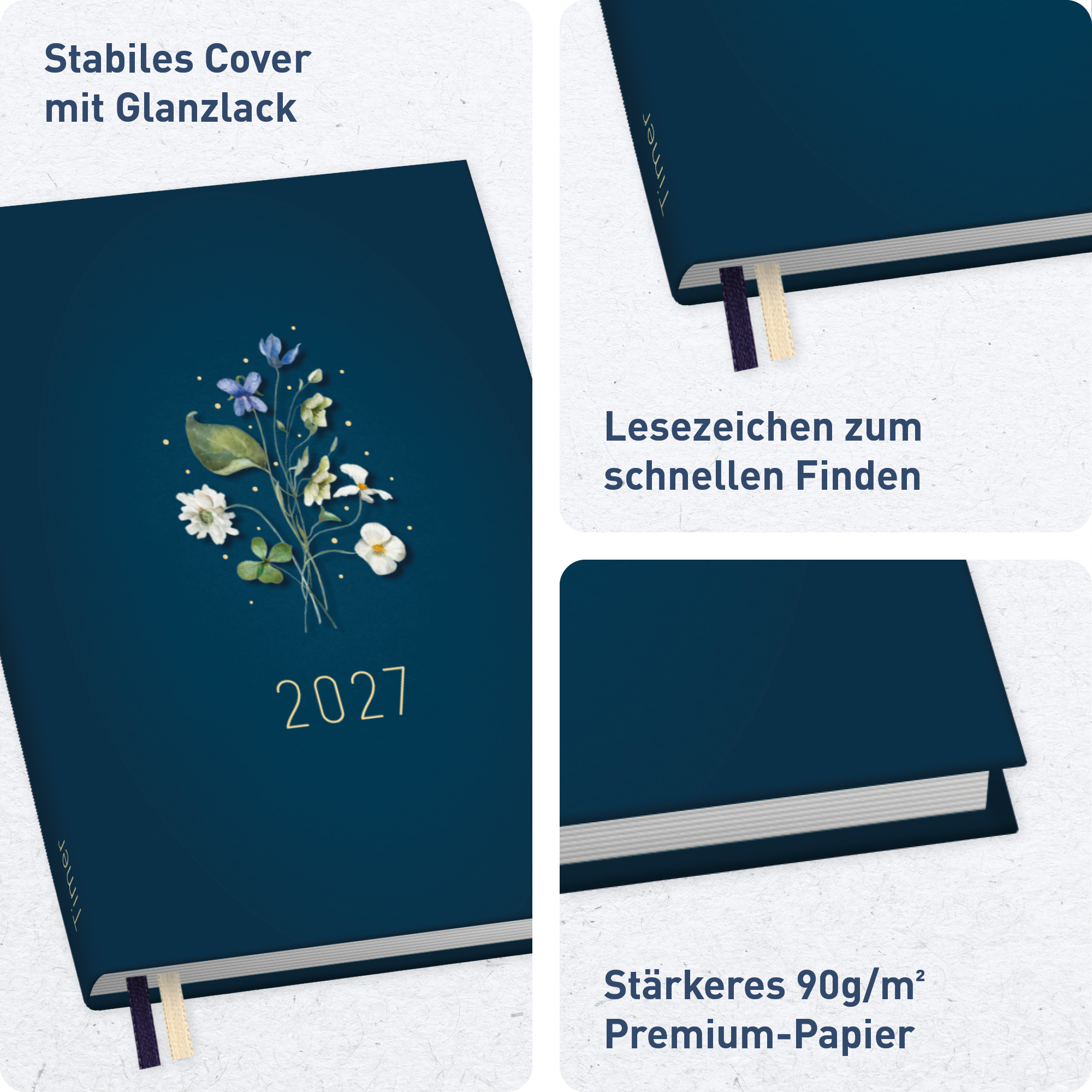 Artikelbild 2 des Artikels “Chäff-Timer Mini A6+ 2026/2027 [Floral Greetings] “