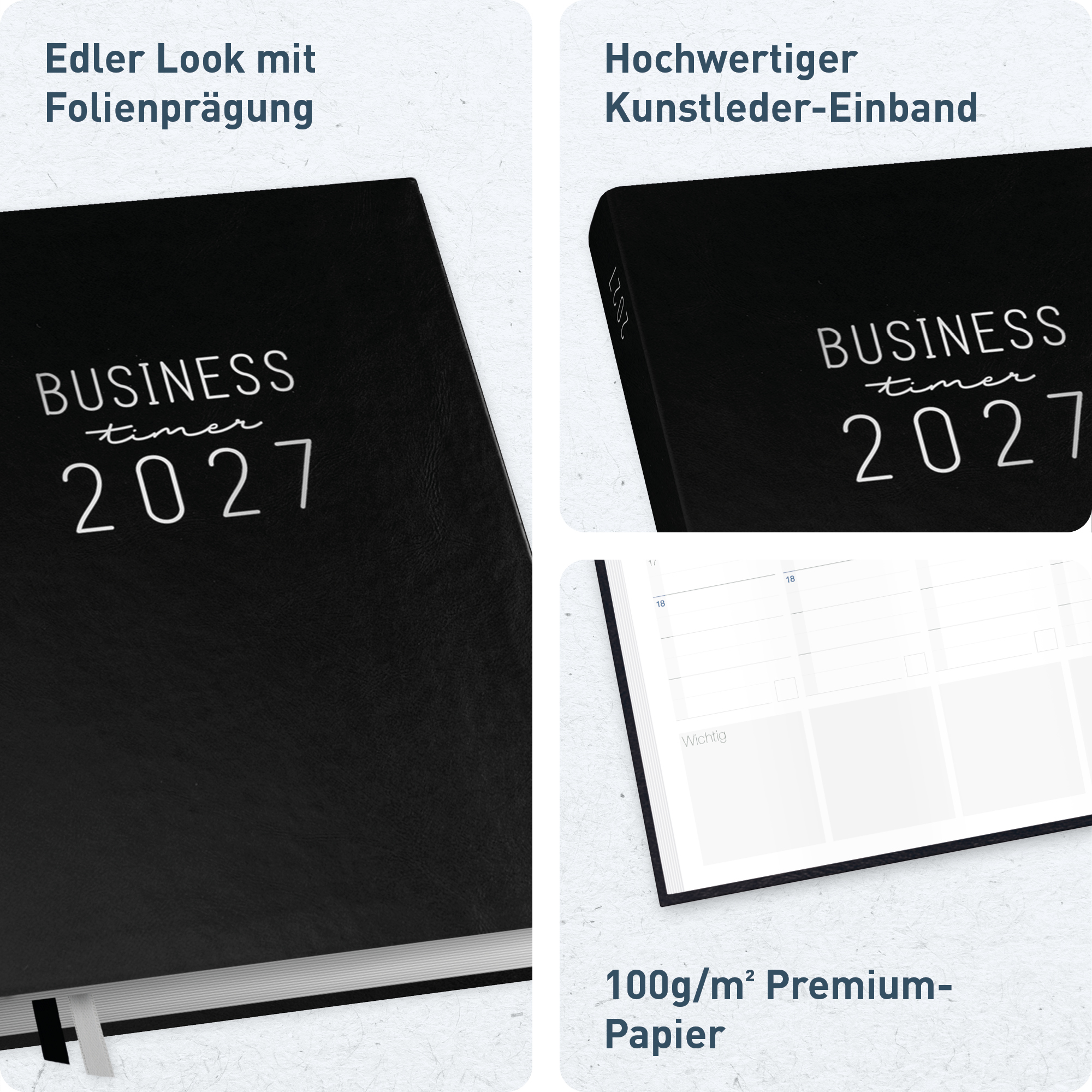 Artikelbild 2 des Artikels “Business-Timer A5 2026/2027 [Schwarz] “