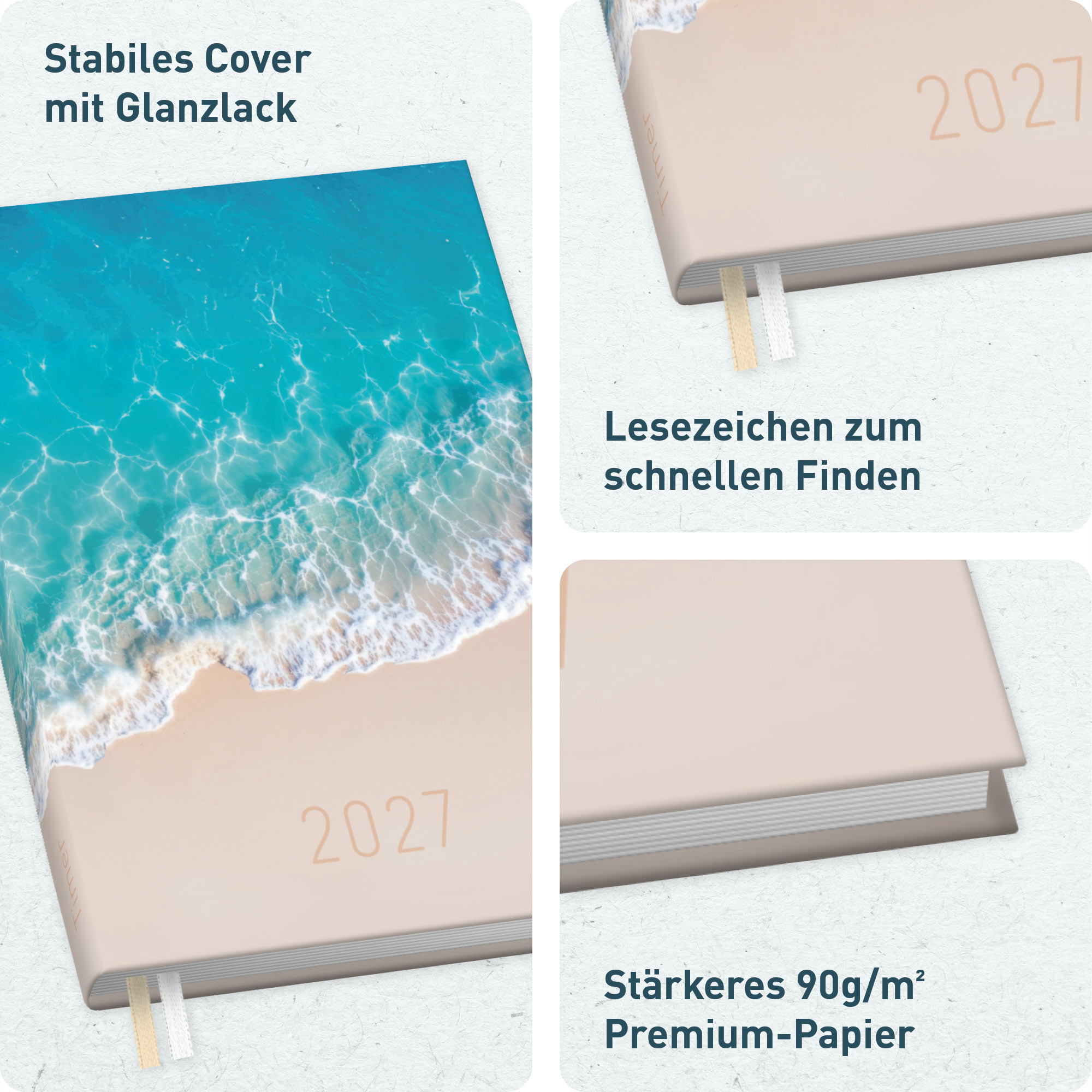 Artikelbild 2 des Artikels “Chäff-Timer Mini 2027 A6+ [Summer Beach] “