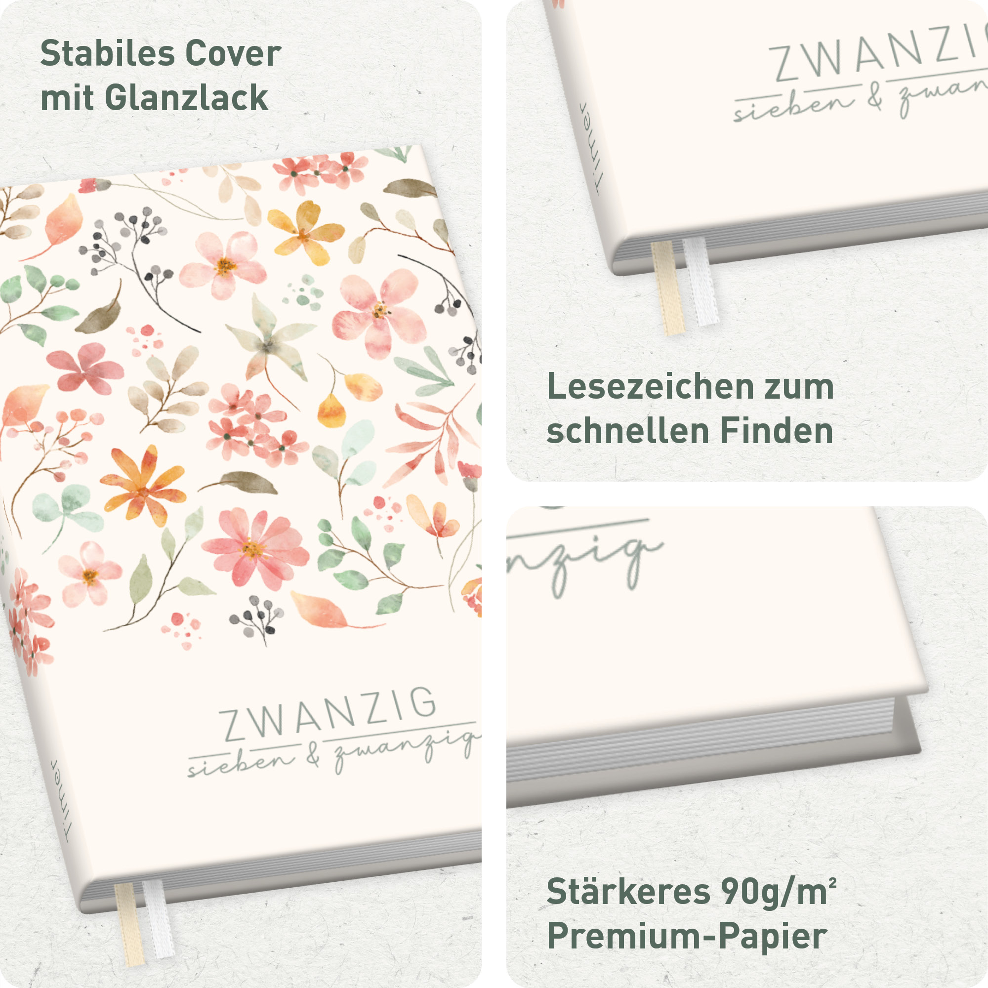 Artikelbild 2 des Artikels “Chäff-Timer Mini 2027 A6+ [Wild Blossoms] “