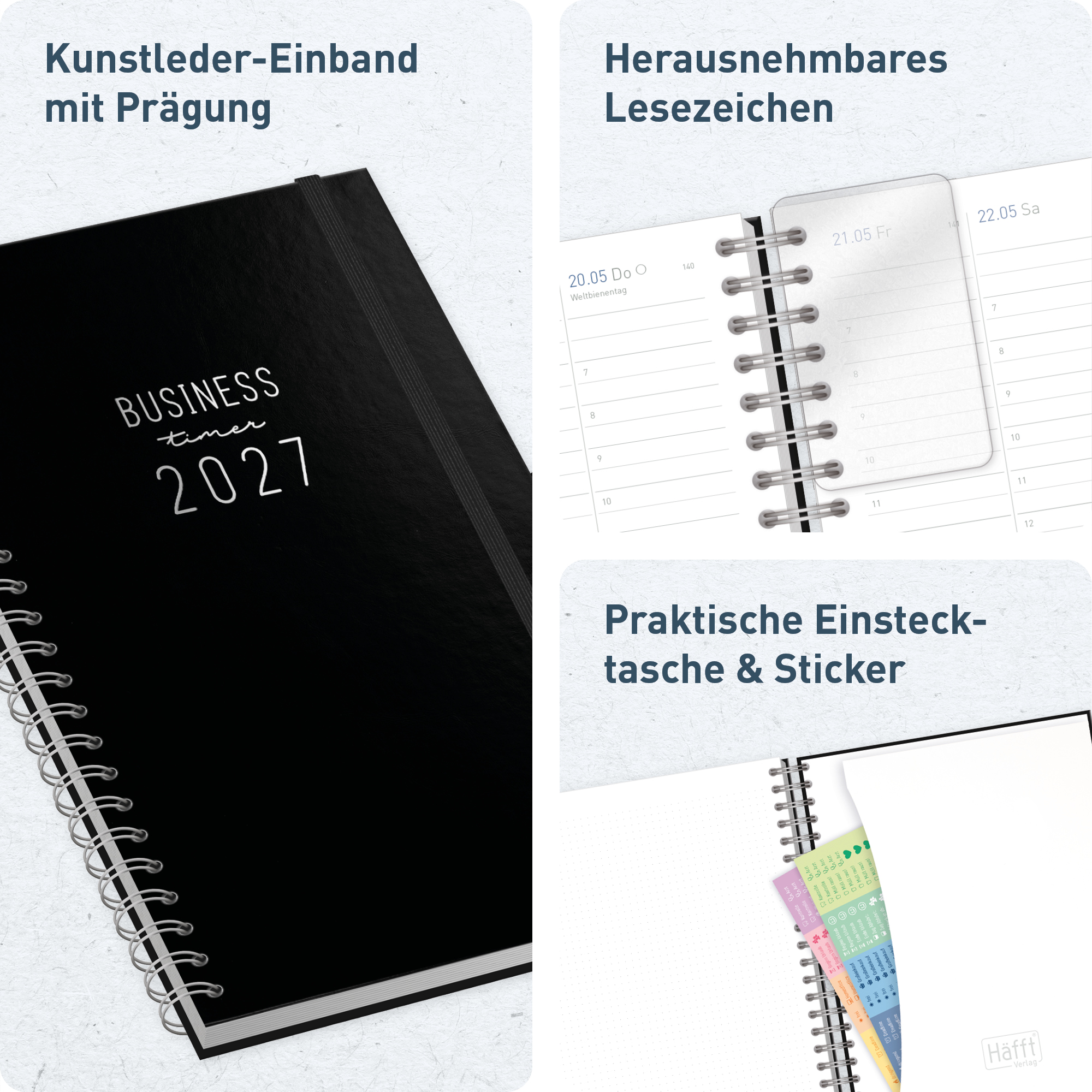 Artikelbild 2 des Artikels “Business-Timer Maxi A4 2027 [Schwarz] “