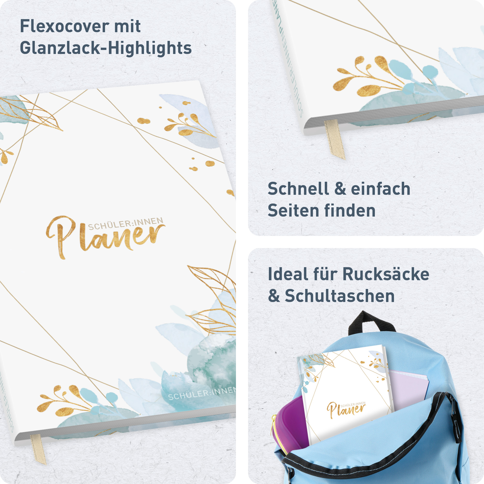 Artikelbild 2 des Artikels “Schulstuff Schülerplaner A5 [Time to Grow] “