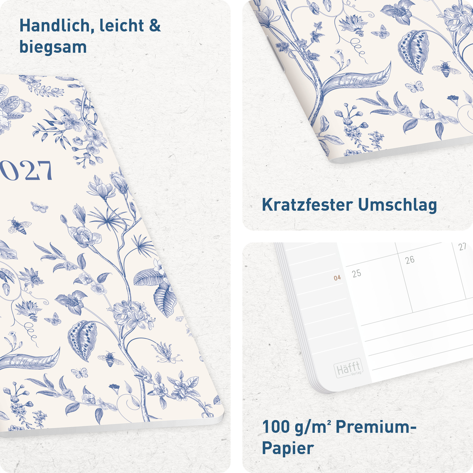 Artikelbild 2 des Artikels “Monatskalender Square A6+ 2027 [Fine Style] “
