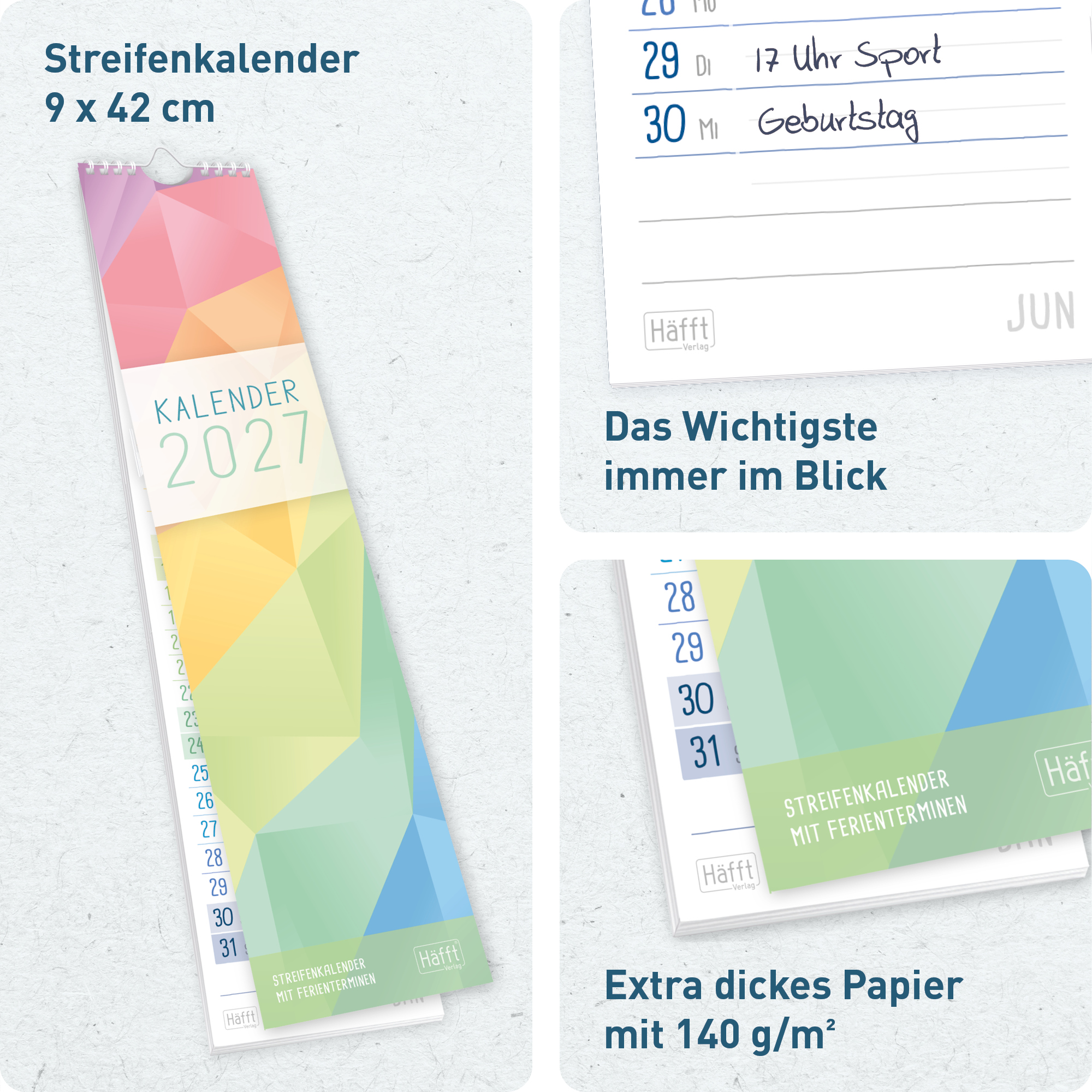 Artikelbild 2 des Artikels “Streifenkalender 2027 [Rainbow] “