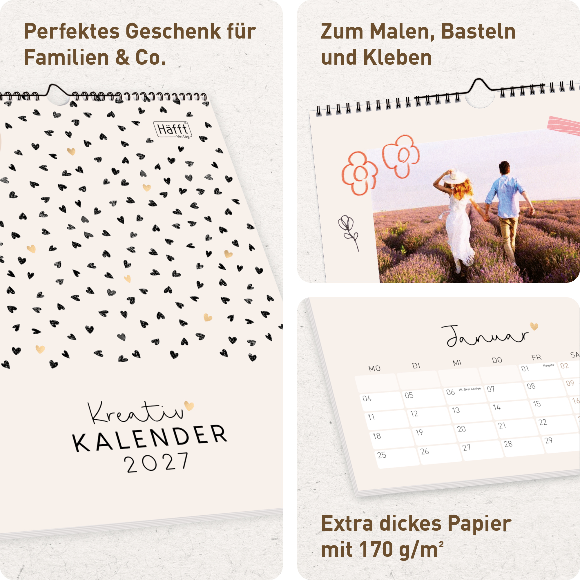 Artikelbild 2 des Artikels “Bastelkalender A4+ 2027 “