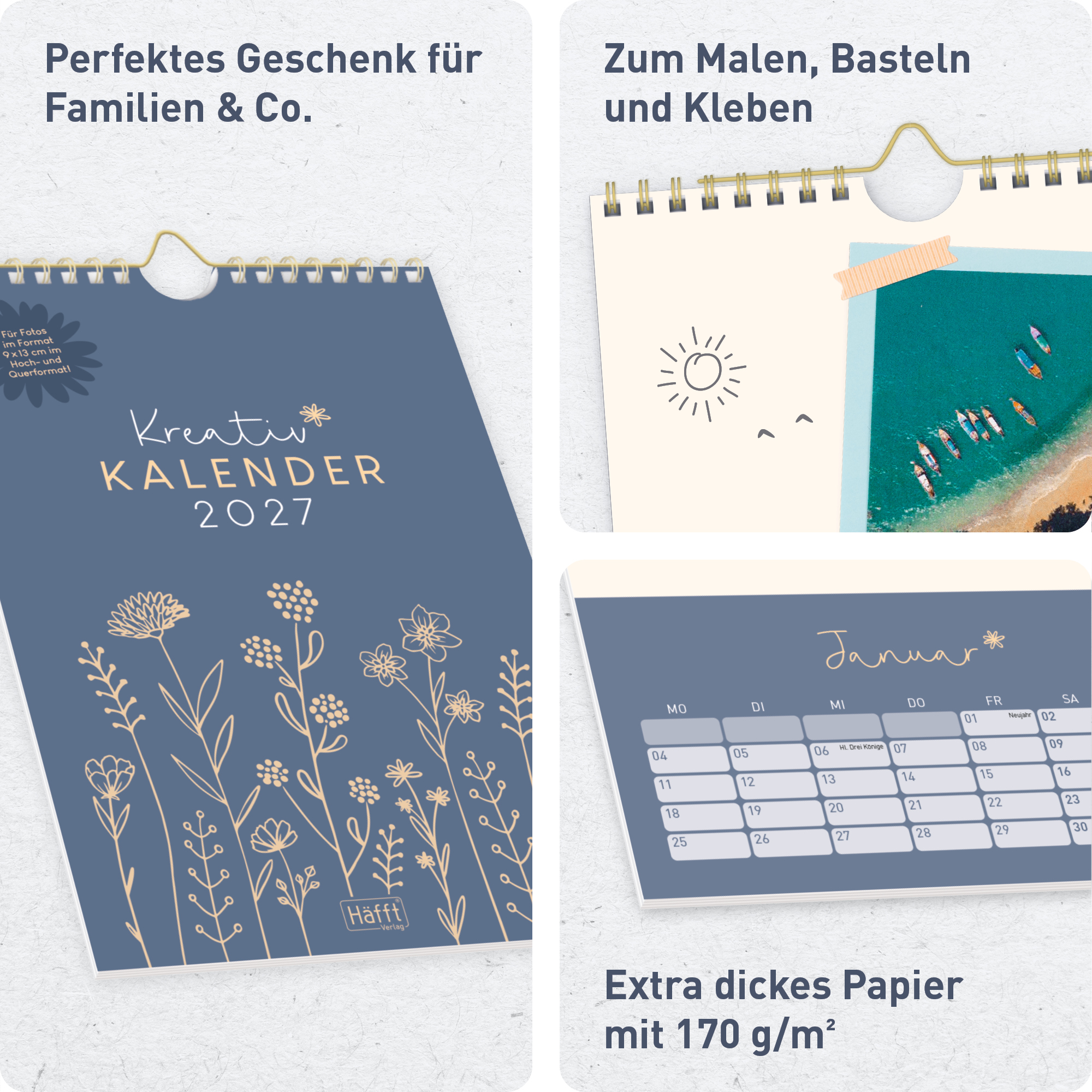 Artikelbild 2 des Artikels “Bastelkalender A5 2027 “