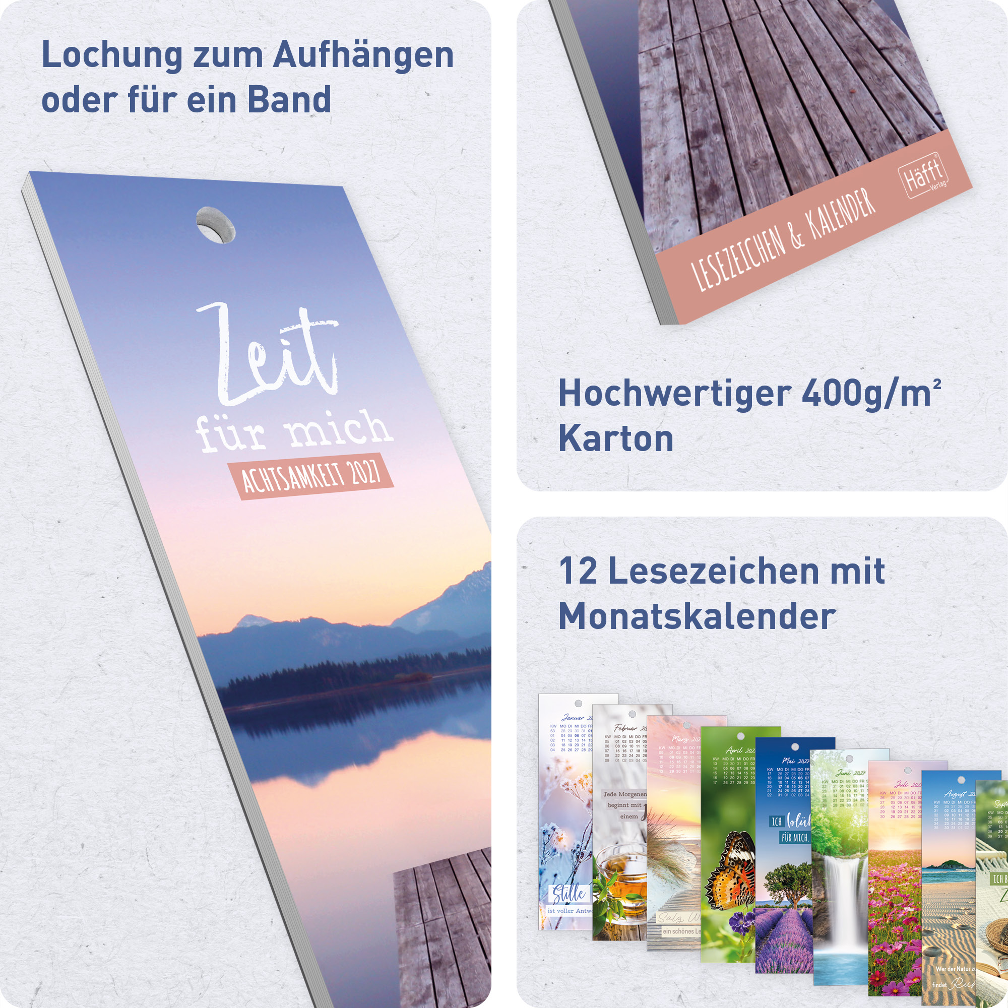 Artikelbild 2 des Artikels “Lesezeichenkalender 2027 [Zeit für mich] “